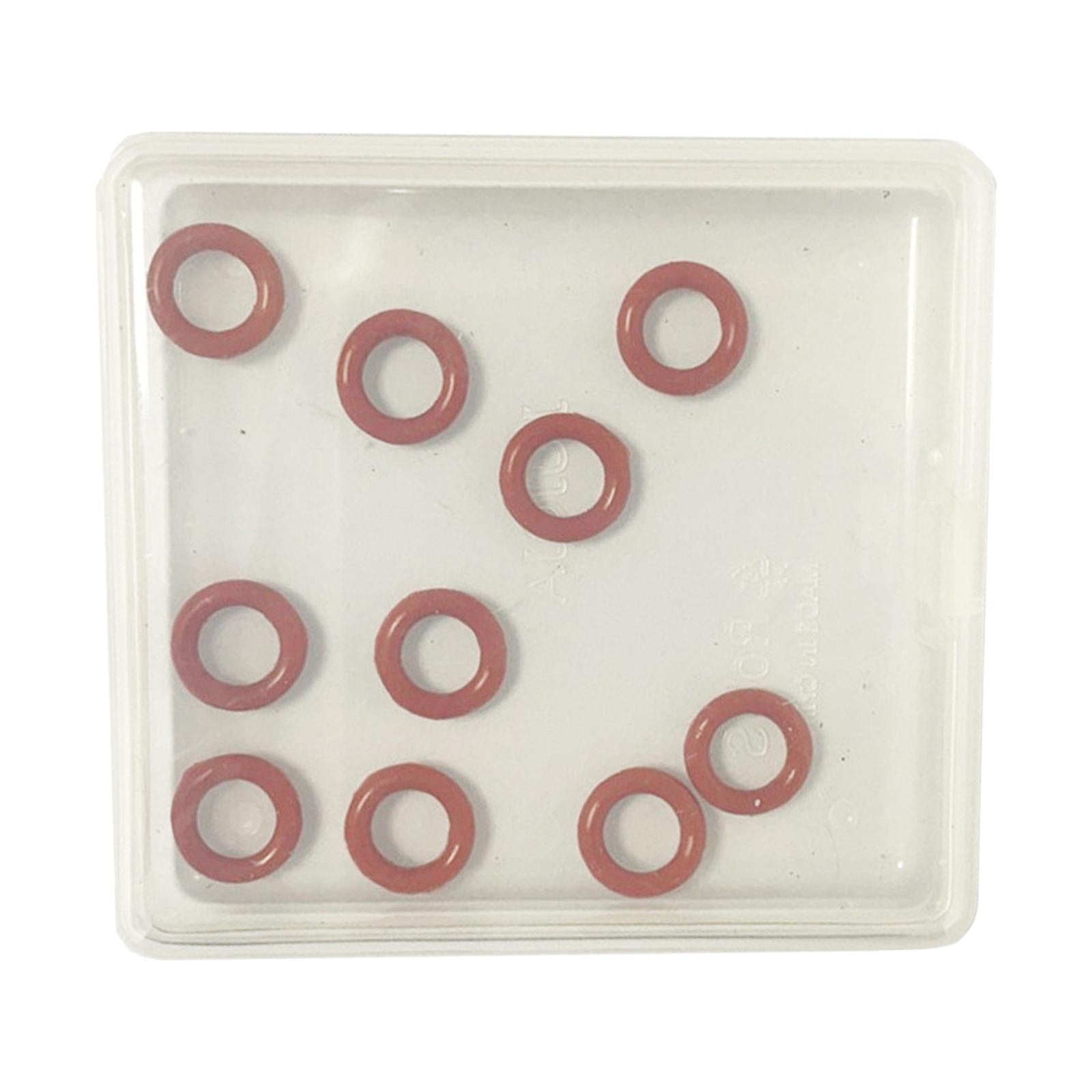 10 Pieces O-Rings Spare Parts Pressure Washer Set Rubber Rings for Karcher Red