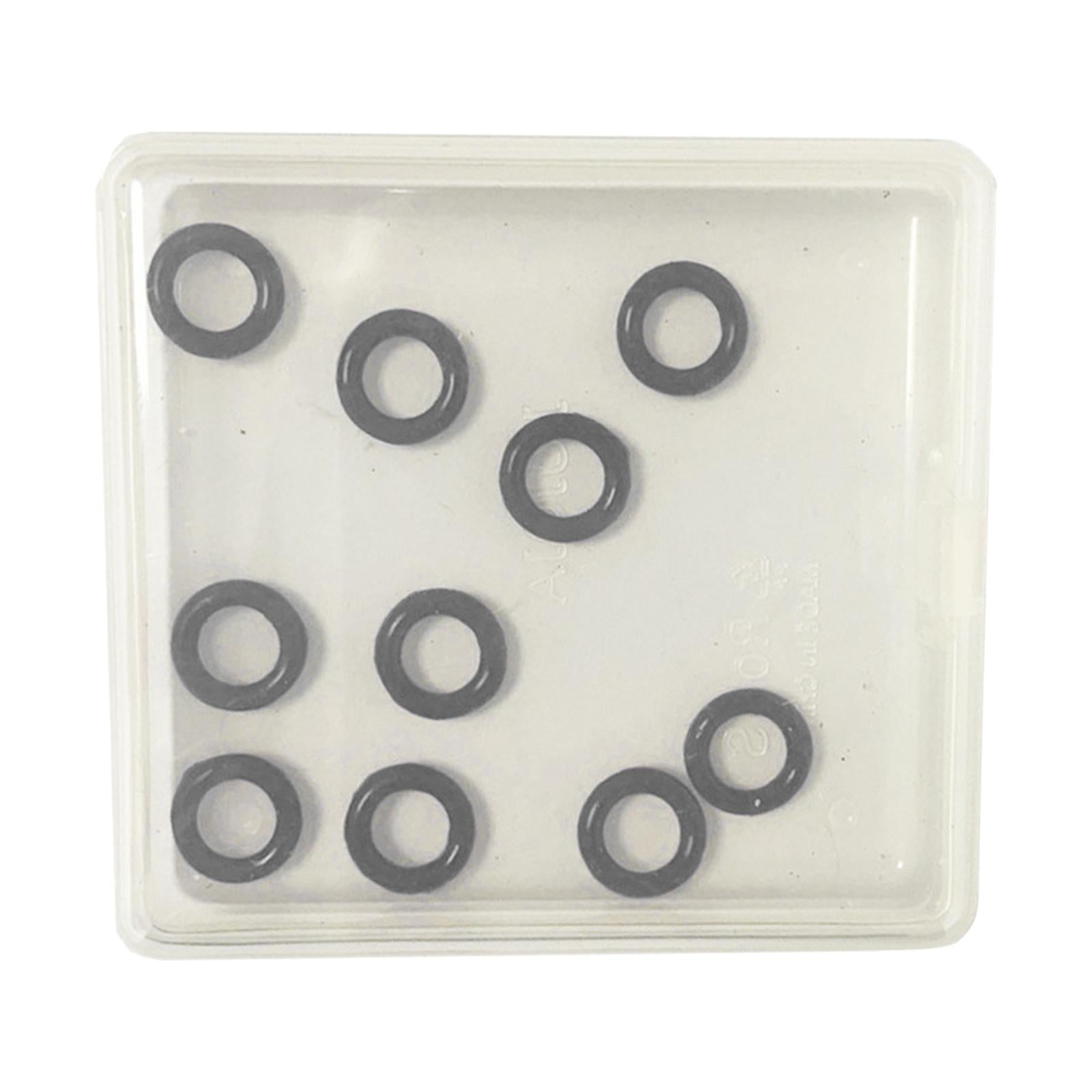 10 Pieces O-Rings Spare Parts Pressure Washer Set Rubber Rings for Karcher Black