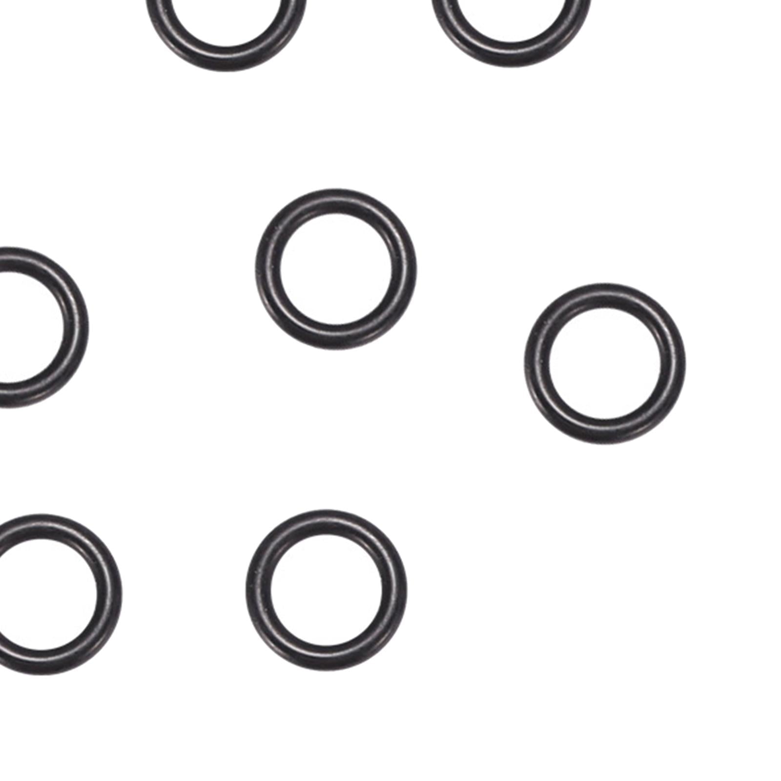10 Pieces O-Rings Spare Parts Pressure Washer Set Rubber Rings for Karcher Black