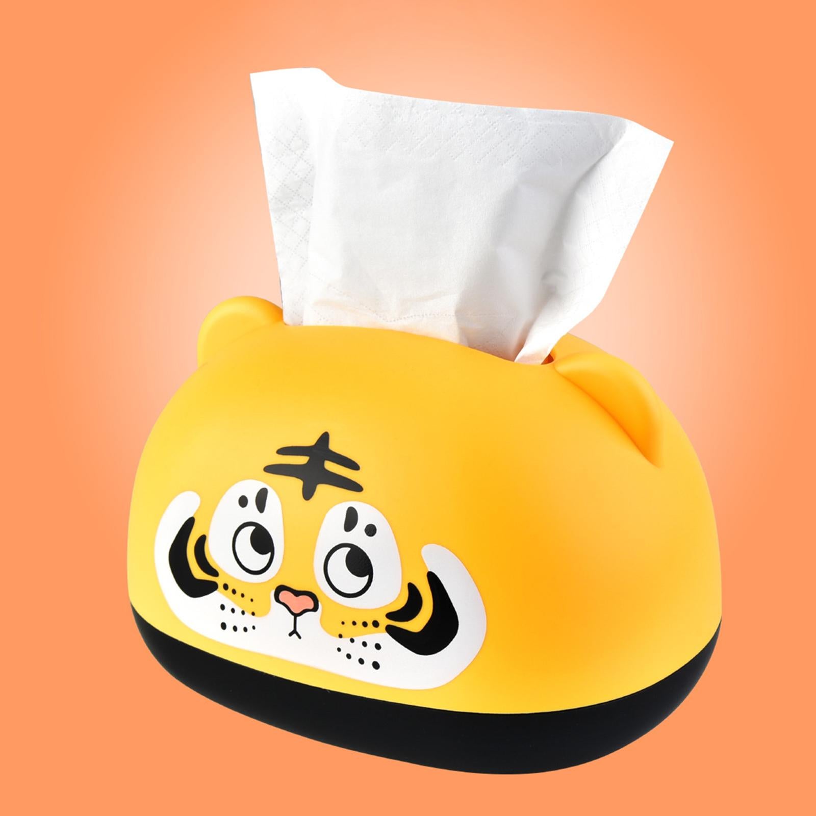 Cute Tiger Tissue Box Wipes Case Chinese Style Toilet Bedroom Home Decor