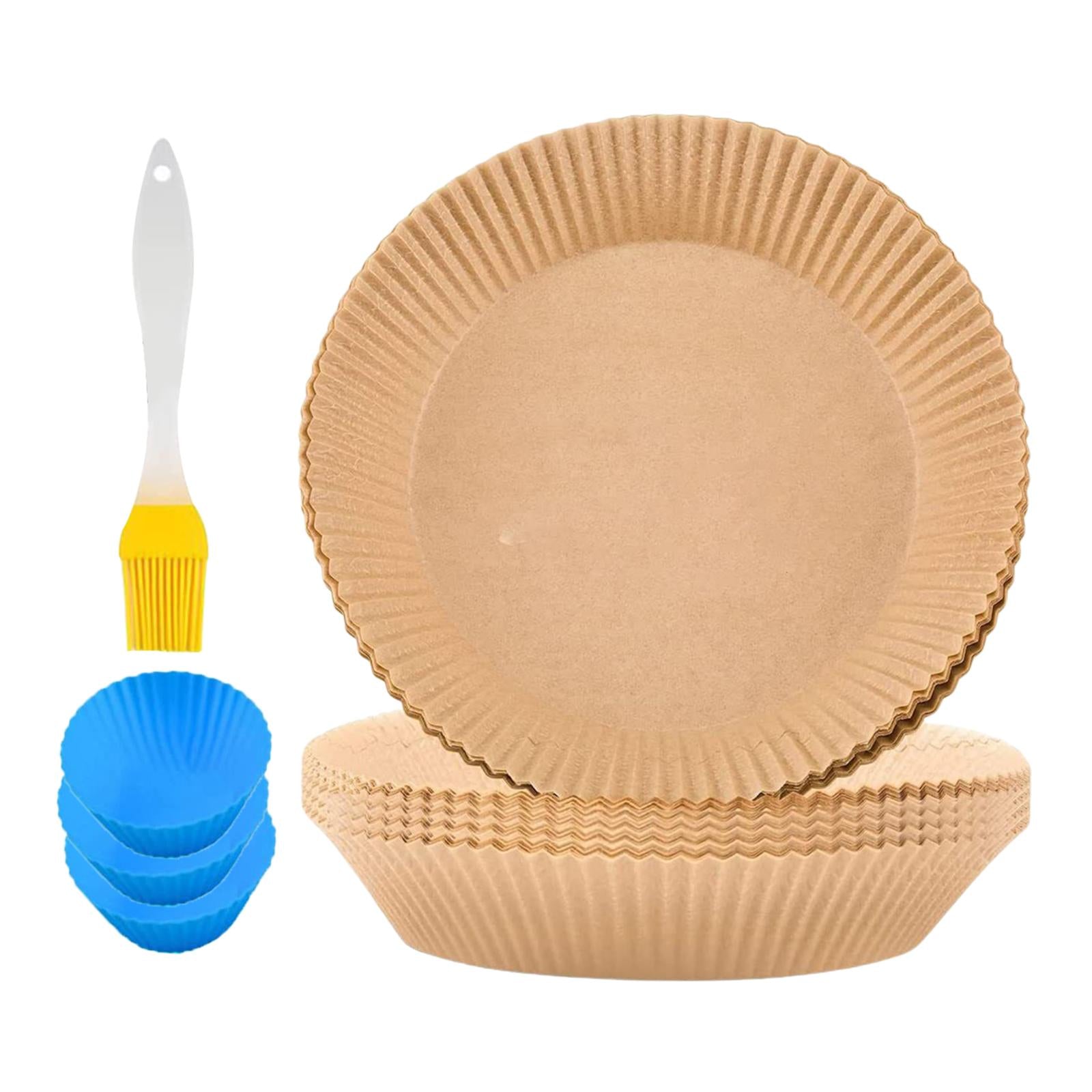 Disposable Paper Liner Non-Stick Air Fryer Accessories Household Brown