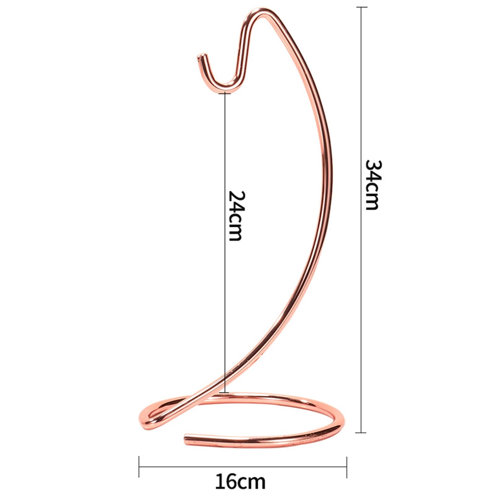Banana Hanger Jewelry Earphones Masks Holder Space Saving for Home Decor gold plated