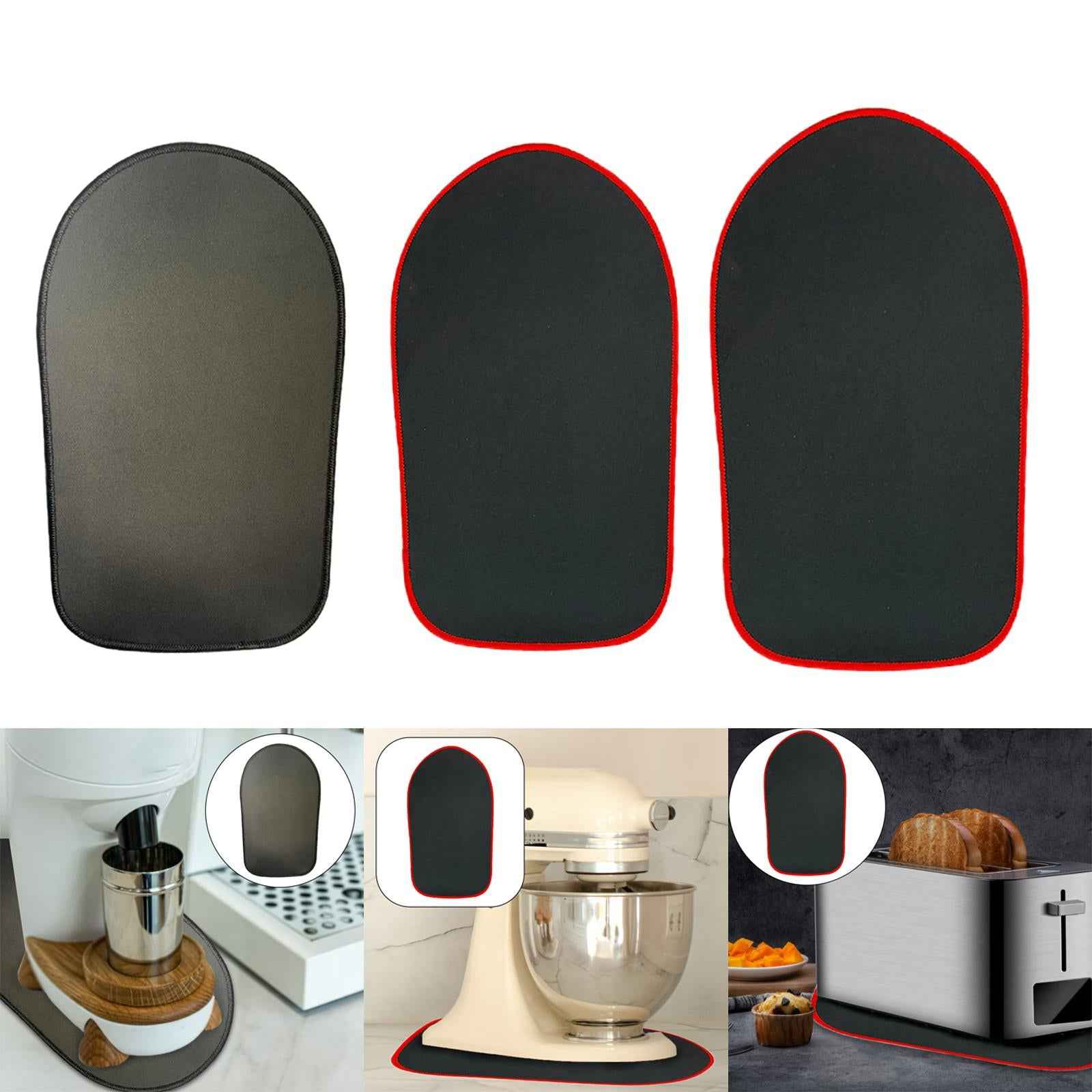 Rubber Kitchen Appliance Slide Mats Mixers Kitchen Cover for Stand Mixer Black 4.5L 5L