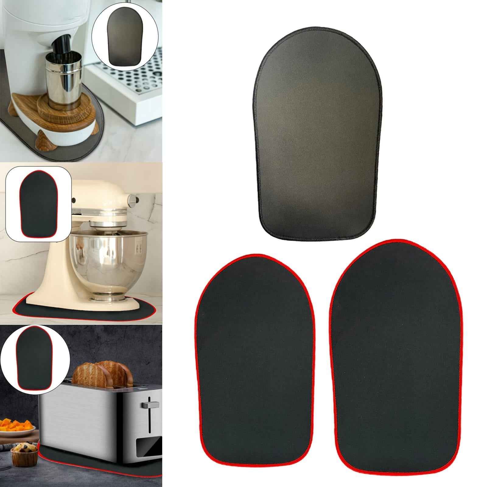 Rubber Kitchen Appliance Slide Mats Mixers Kitchen Cover for Stand Mixer Black 4.5L 5L