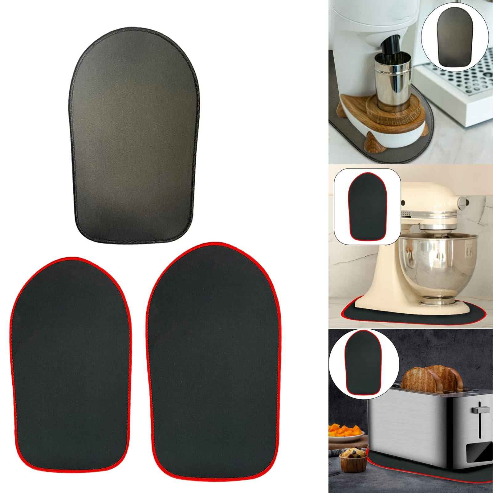 Rubber Kitchen Appliance Slide Mats Mixers Kitchen Cover for Stand Mixer Black 4.5L 5L