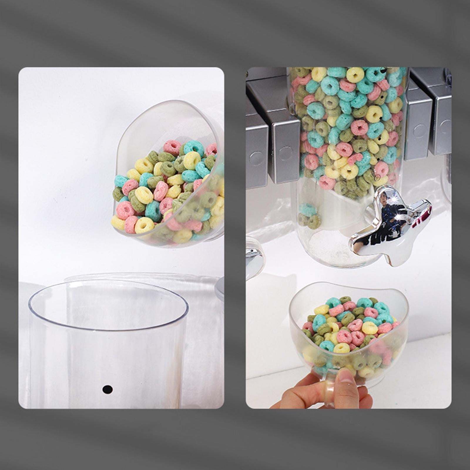 Cereal Dispenser Sealed Moisture Proof Kitchen Grains Classified Storage Box