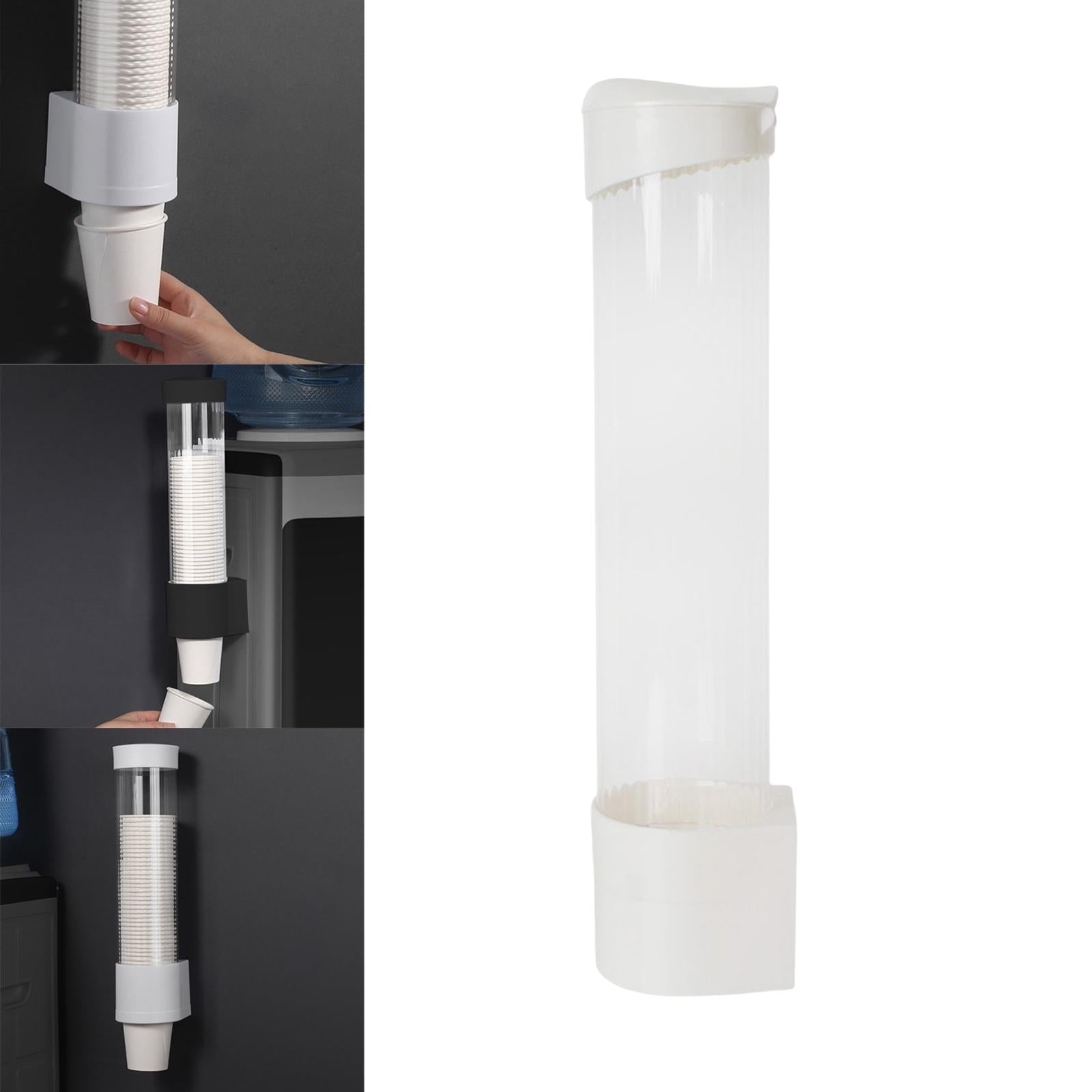 Cup Dispenser Disposable Cup Dispenser Paper Cup Holder for Office White