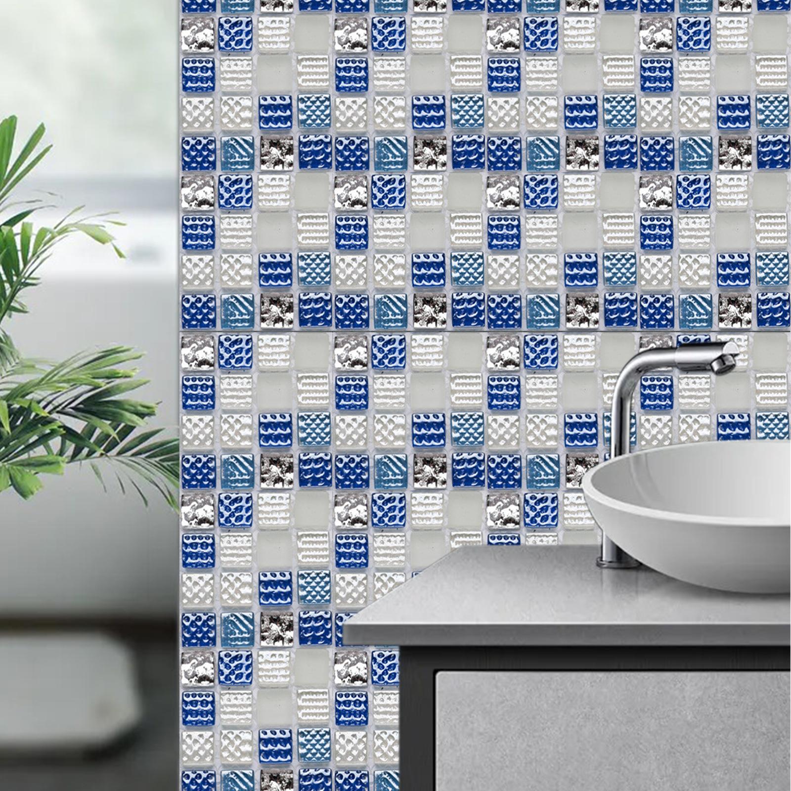 10 Pieces Self Adhesive Tile Backsplash Peel & Stick Home Decor for Nursery
