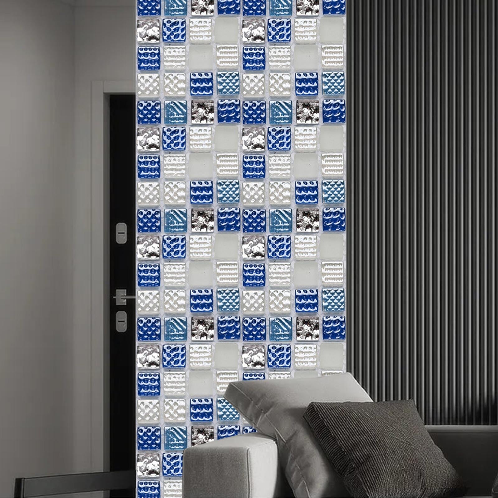 10 Pieces Self Adhesive Tile Backsplash Peel & Stick Home Decor for Nursery
