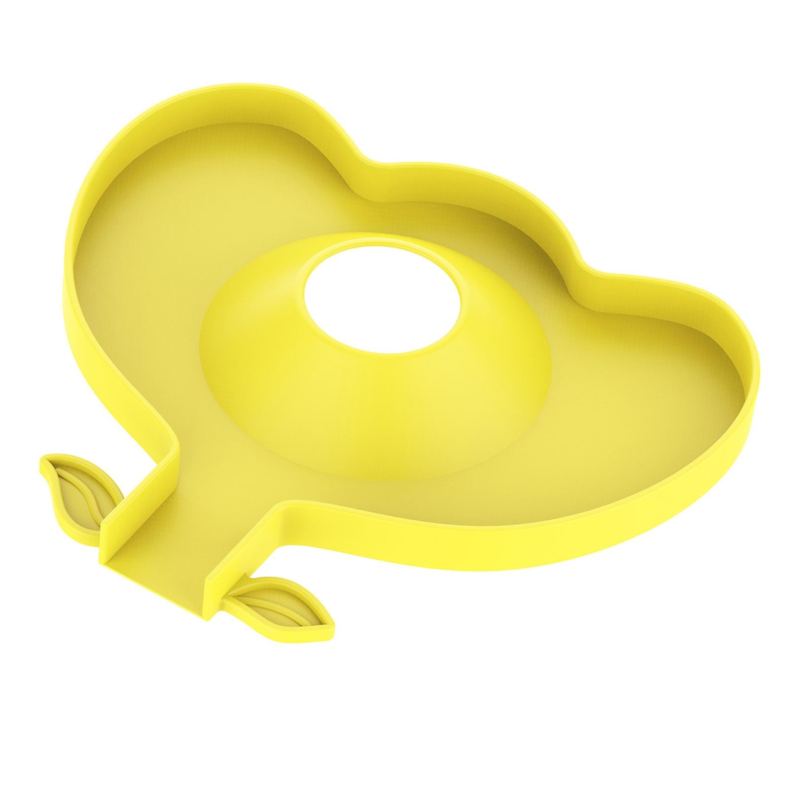 5xKitchen Faucet Splash Guard Faucet Absorbent Pad for Bathroom Yellow