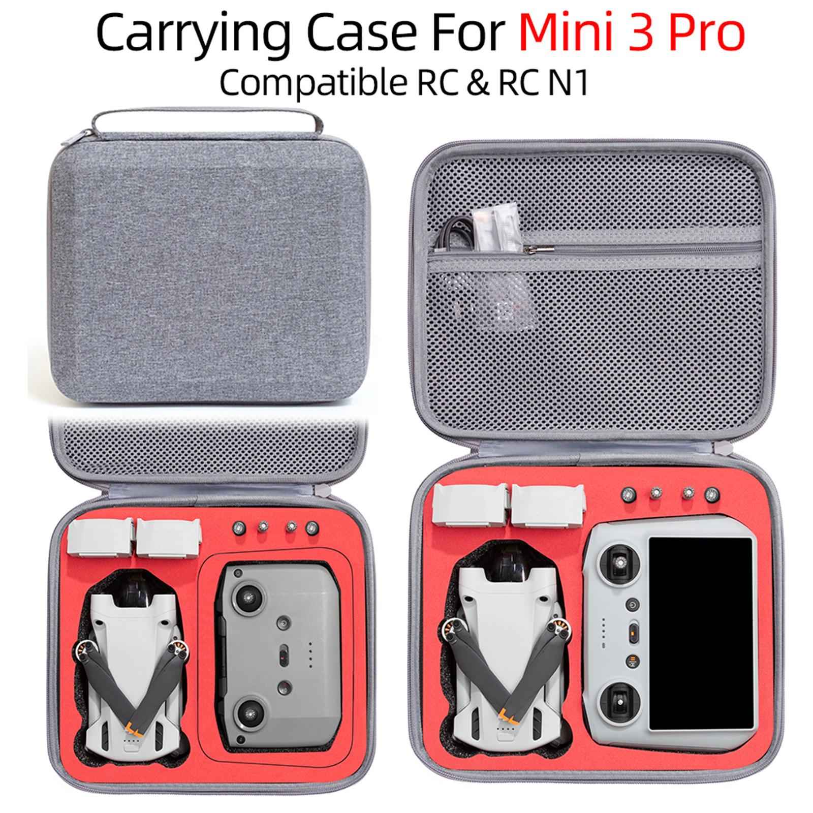 Drone Carrying Case Travel Case for DJI Mini 3 Pro Drone Red