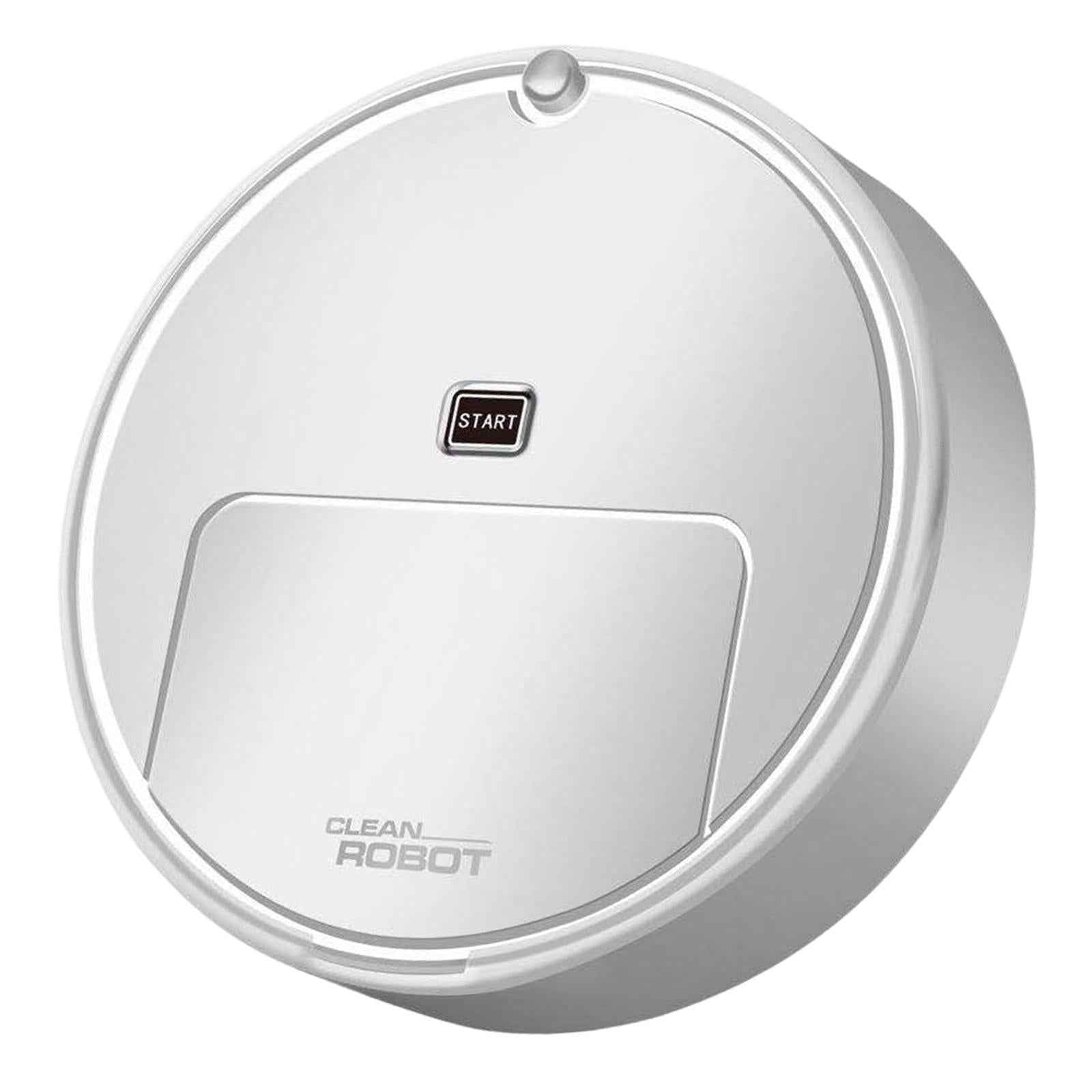 Household Robot Automatic Vacuum Cleaner Floor Sweeping for Corner White