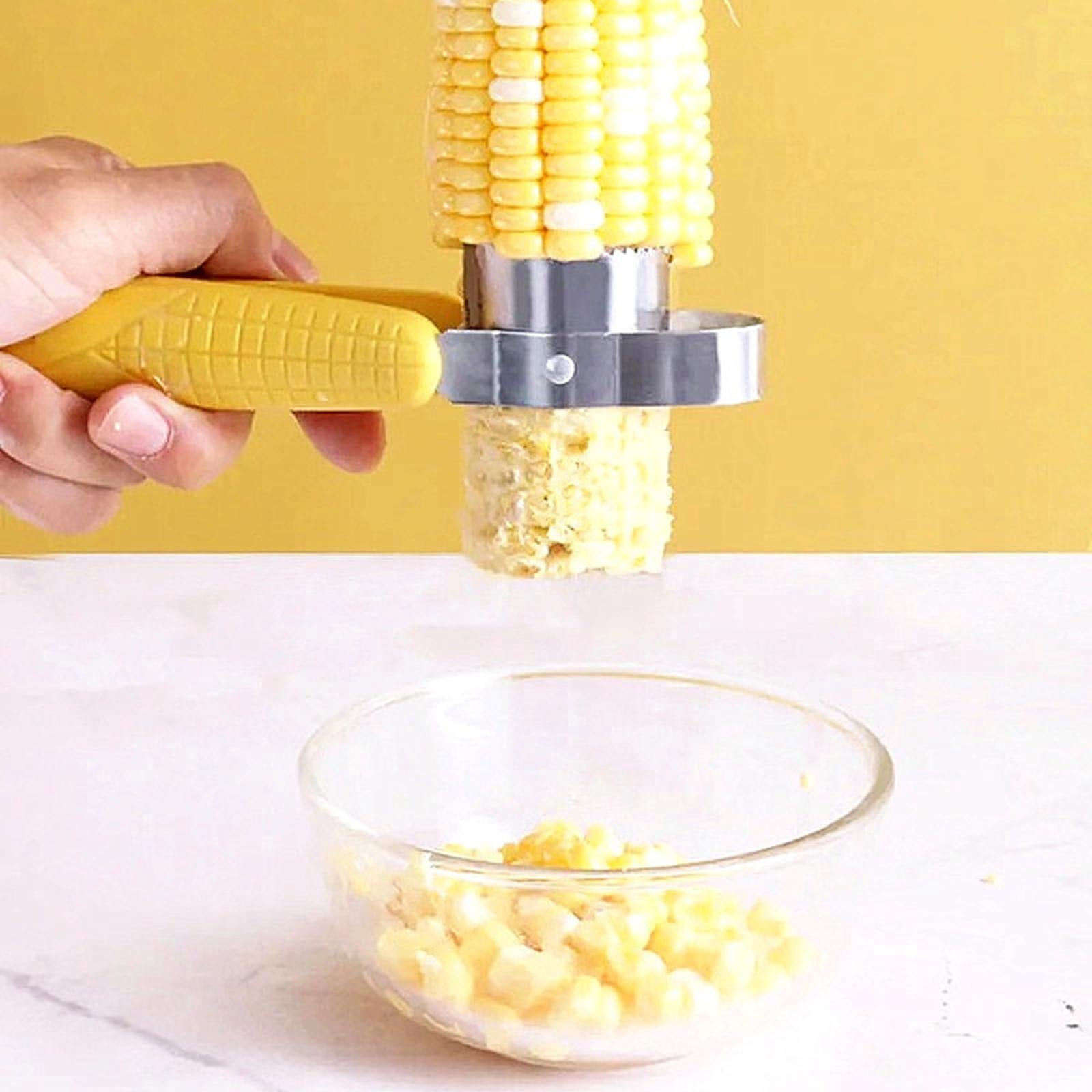 4xManual Corn Sheller Ergonomic Handle Fresh Corn Removing Kernels Corn