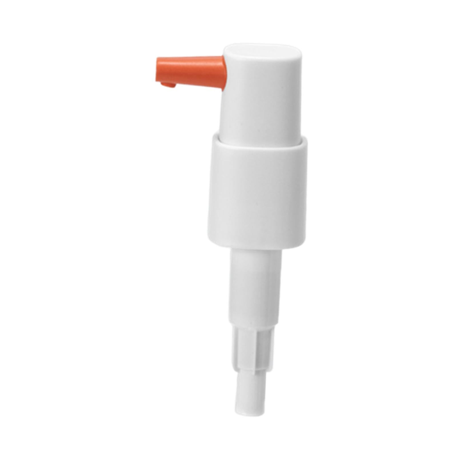 4xSauce Dispenser Pump for Kitchen Ketchup Salad Dressing Oil Small Size White
