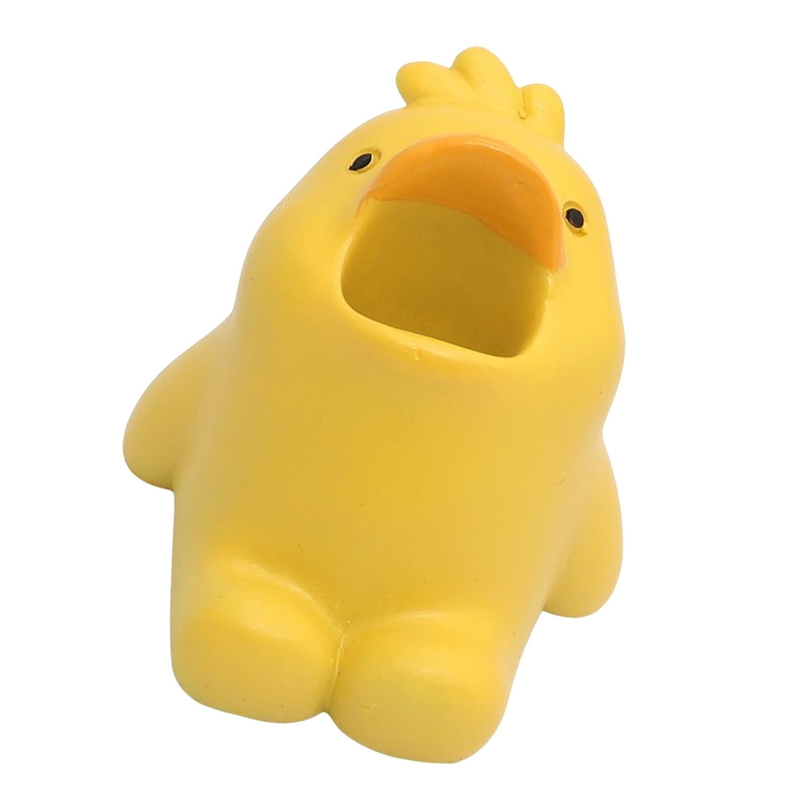 3xCute Tooth Brush Storage Wall Mounted Shower Adhesive for Household duck