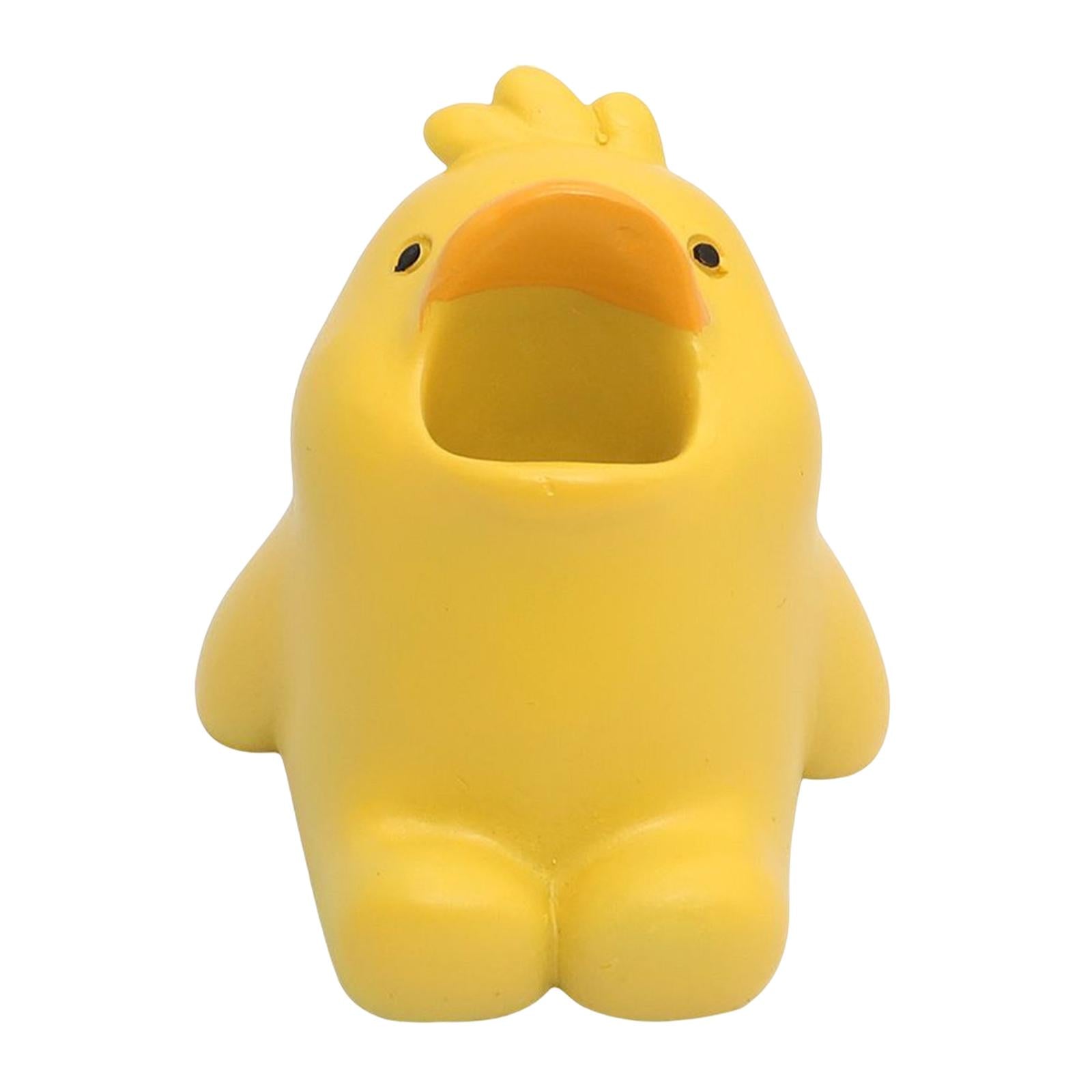 3xCute Tooth Brush Storage Wall Mounted Shower Adhesive for Household duck