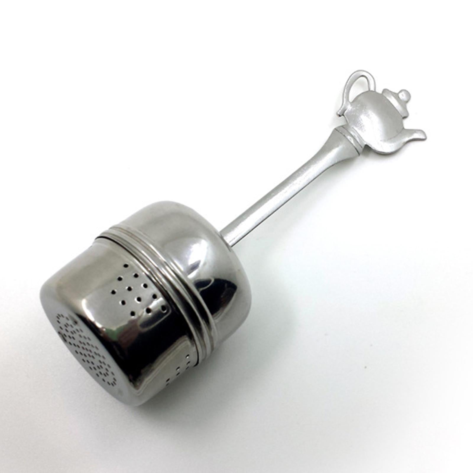 5xTea Strainer with Handle Tea Steeper for Loose Tea Cup and Teapot Home