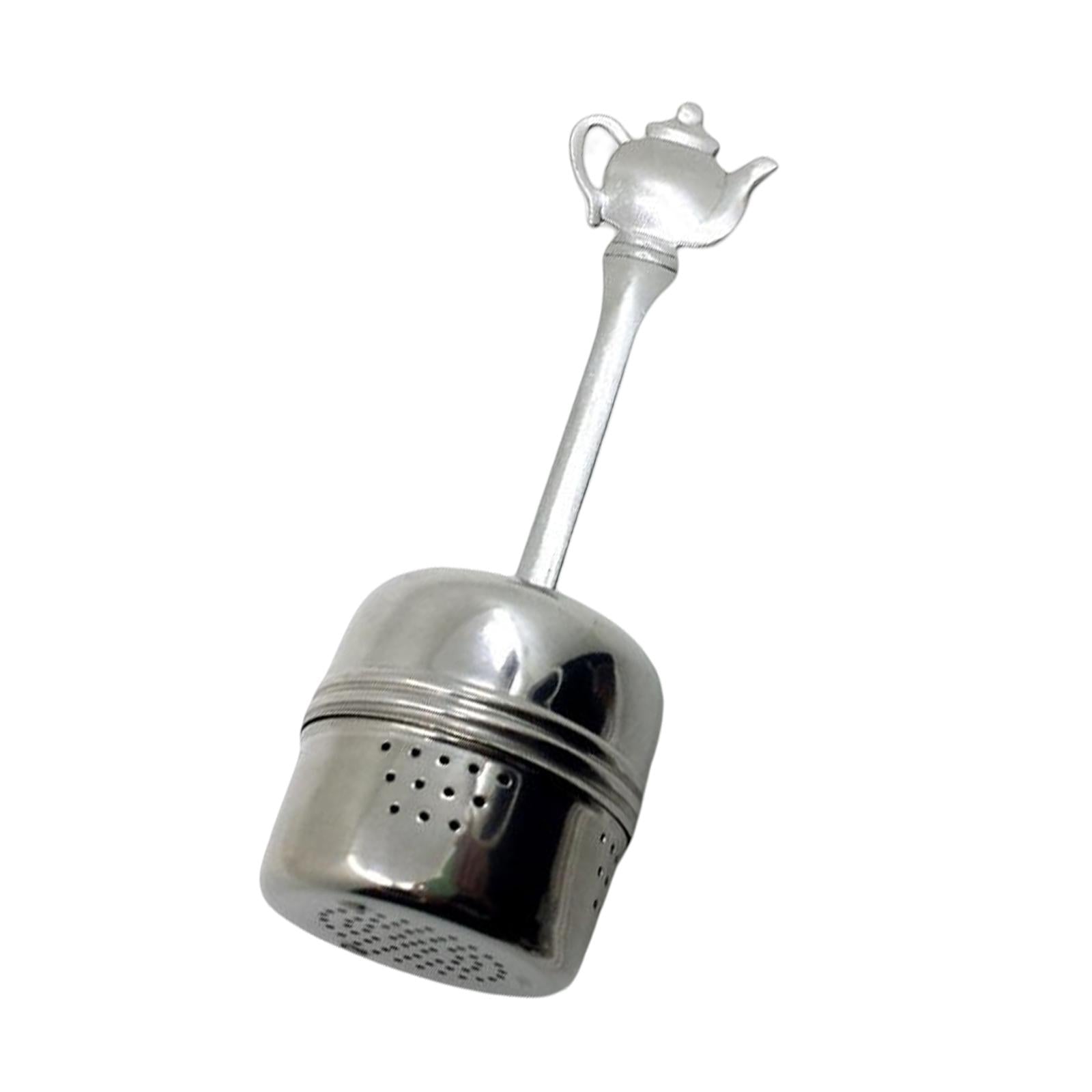 6xTea Strainer with Handle Tea Steeper for Loose Tea Cup and Teapot Home