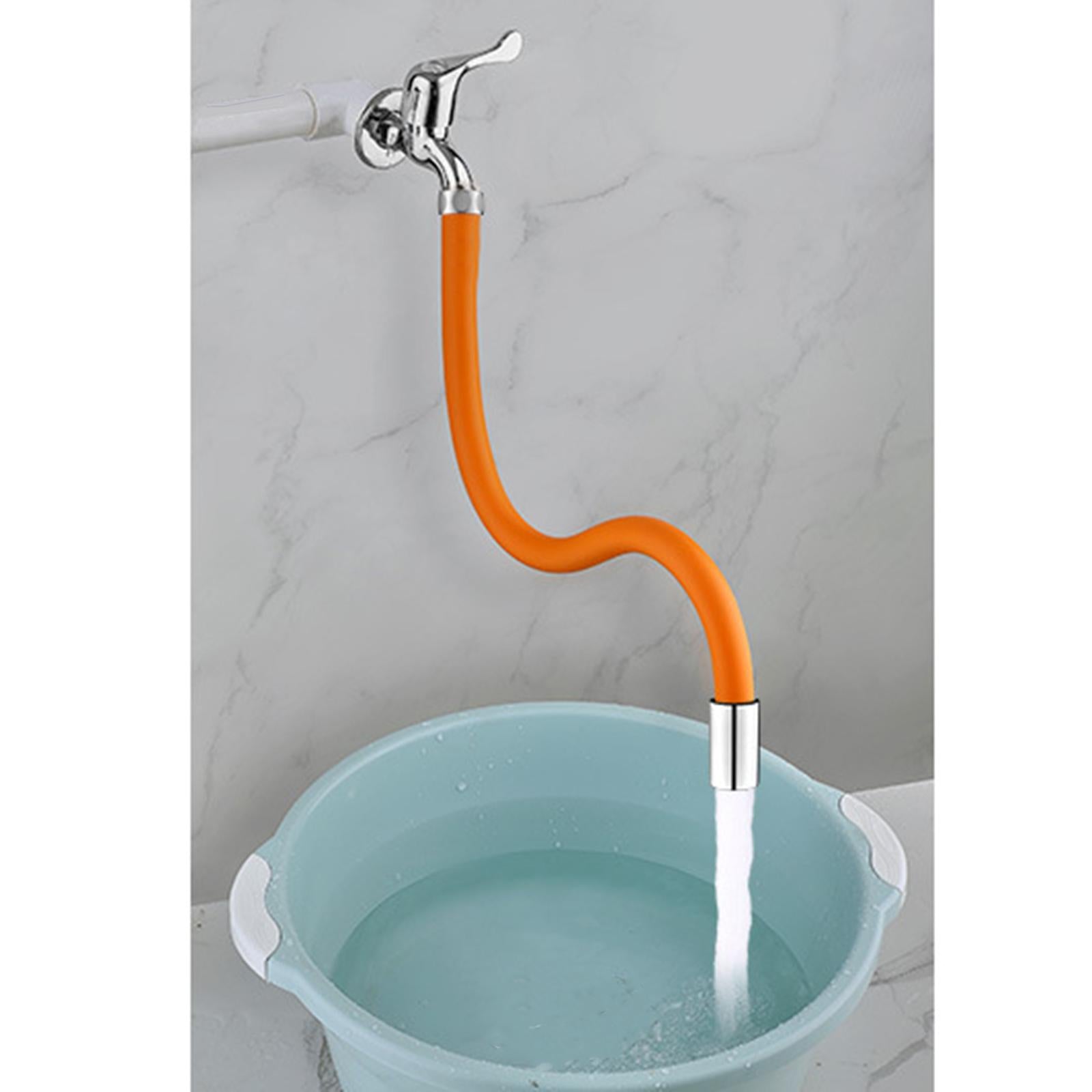 3x360 Rotary Faucet Extender Faucet Hose 1/2'' Splashproof 20cm