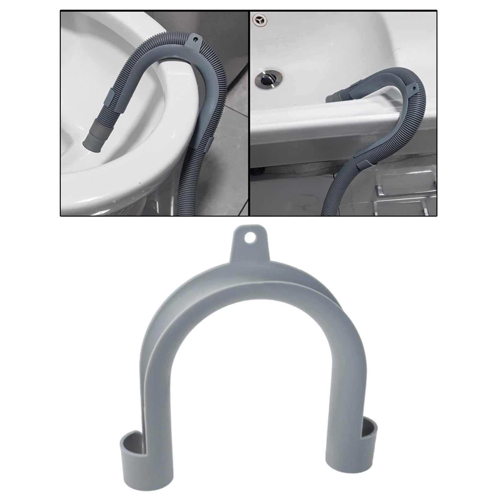 3xWasher Drain Hose Holder Drain Saddle Clamp Discharge Hose Clip Hose Holder