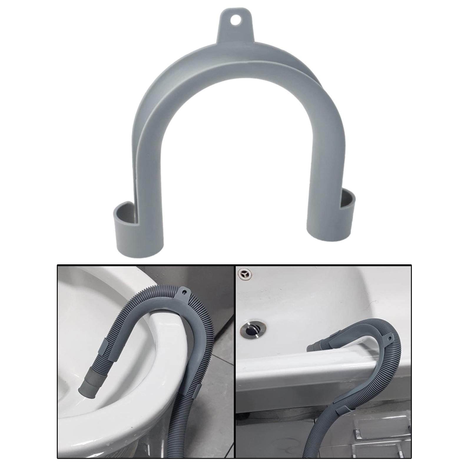 4xWasher Drain Hose Holder Drain Saddle Clamp Discharge Hose Clip Hose Holder
