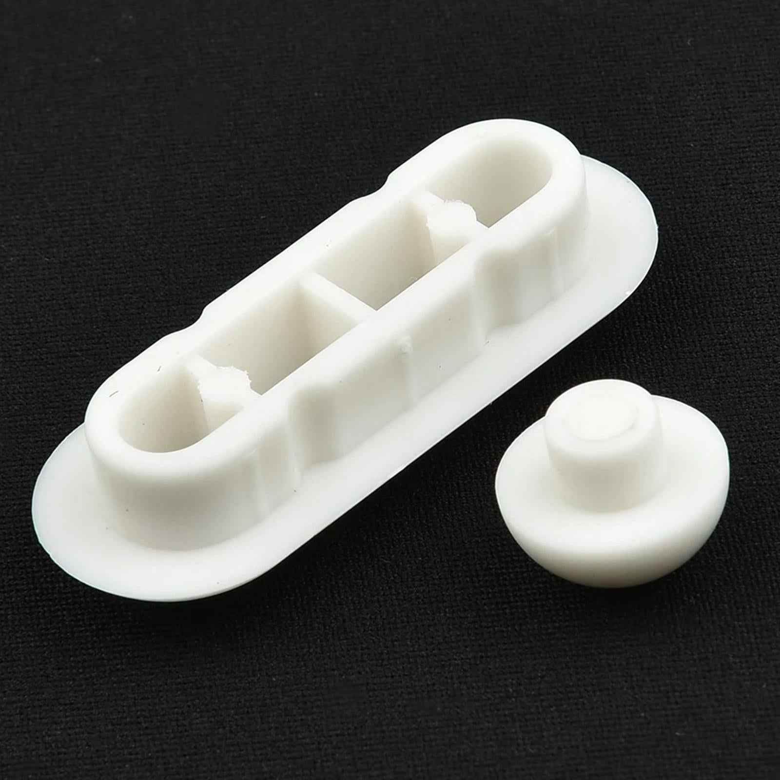 Bidet Toilet Lid Bumpers Replacement Kit Toilet Accessories for Hotel Home White