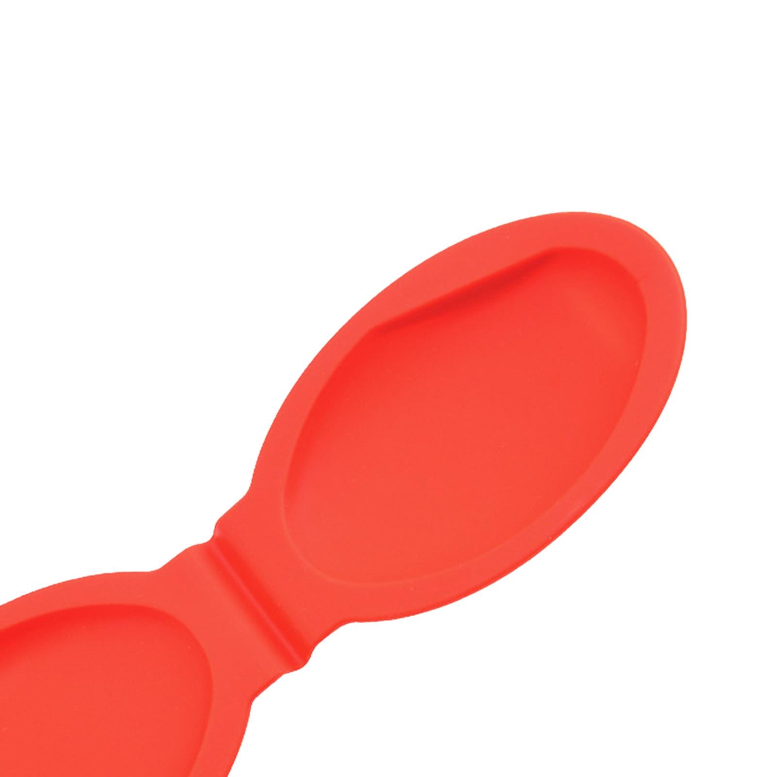 4xSilicone Oyster Shucking Hand Clip Shellfish Opener Tool Hand Protector Red