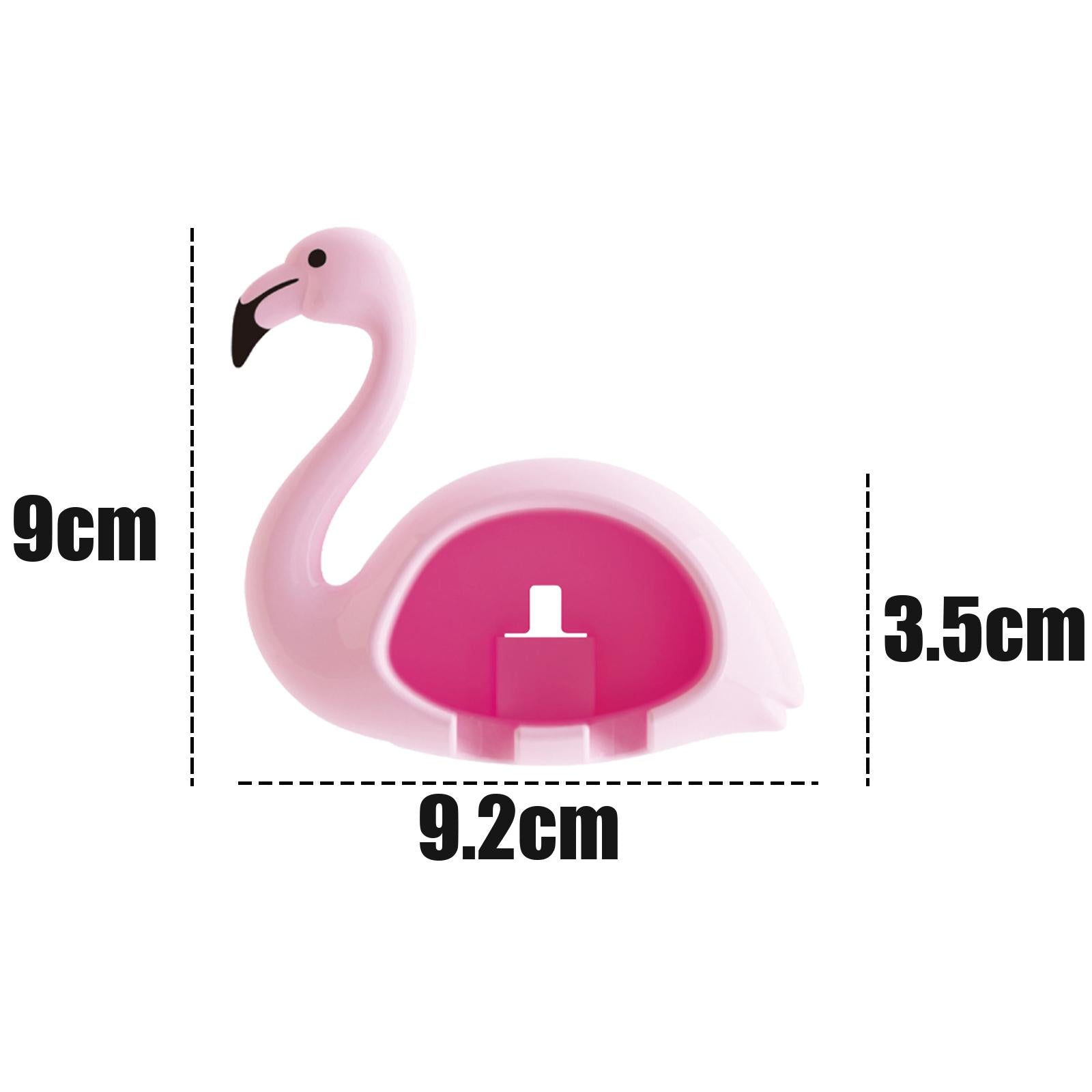 2xPunch Free Wall Toothbrush Holder Organizing Rack for Shower Room Generic Pink