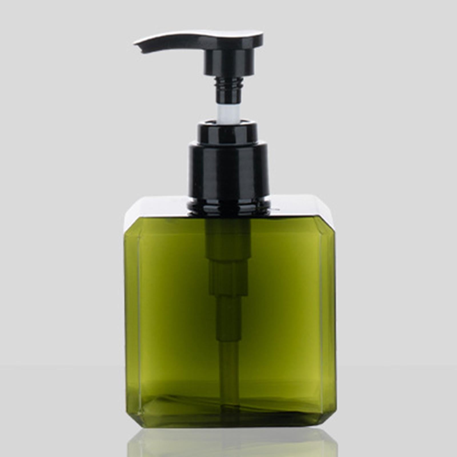 4x1Pack Liquid Soap Dispenser Empty Bottle for Tabletop Wash Room Hand Soap 250ml Green
