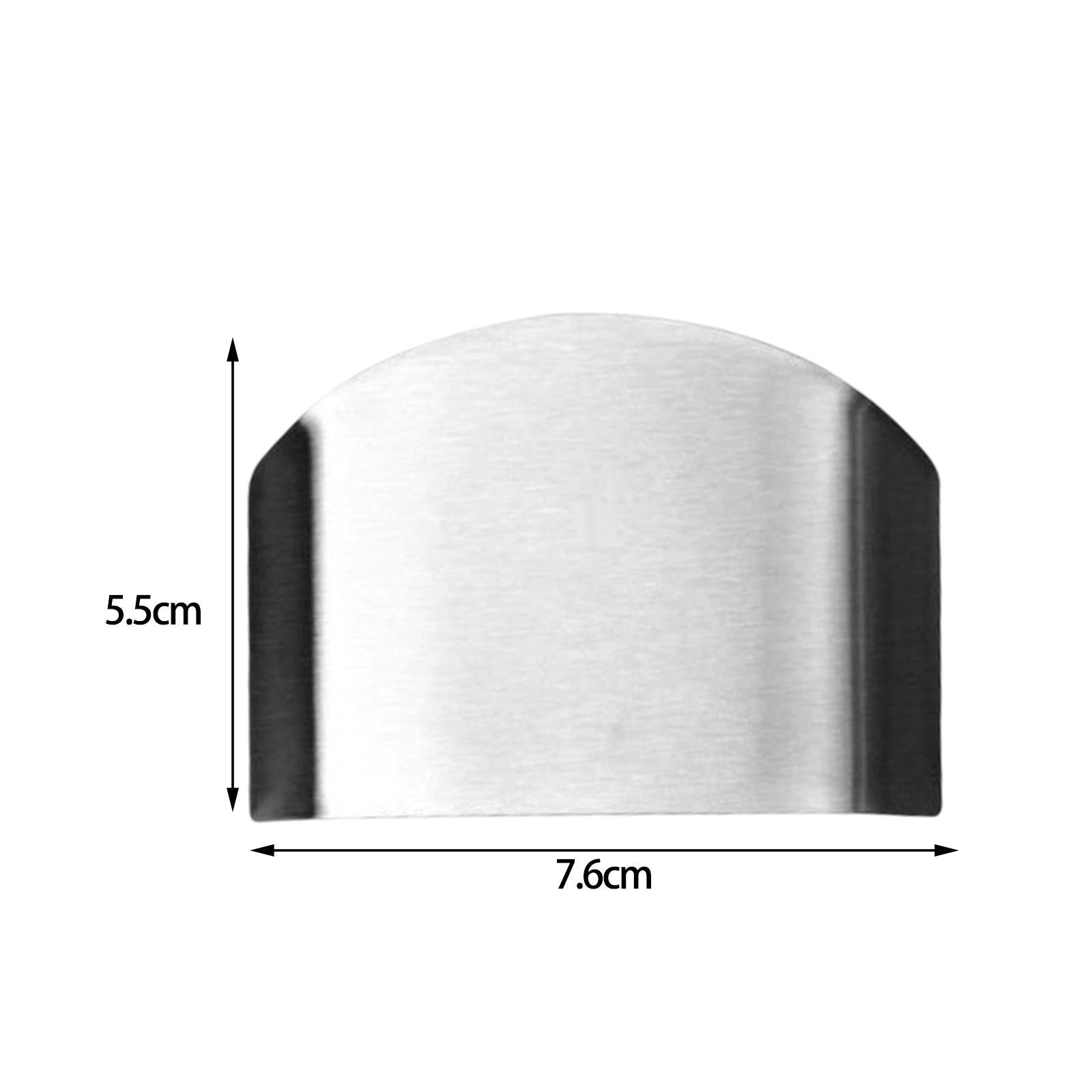 4xFinger Protector Reusable Stainless Steel for Living Room Gadgets Two fingers