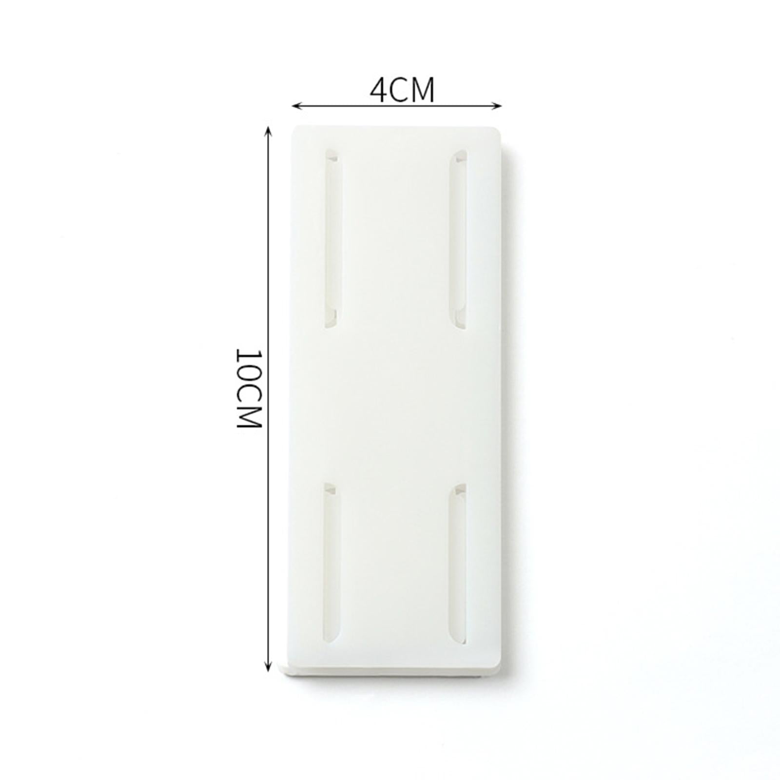 3x4 Pieces Power Strip Mount Holder Punching Free Sticky Practical Universal