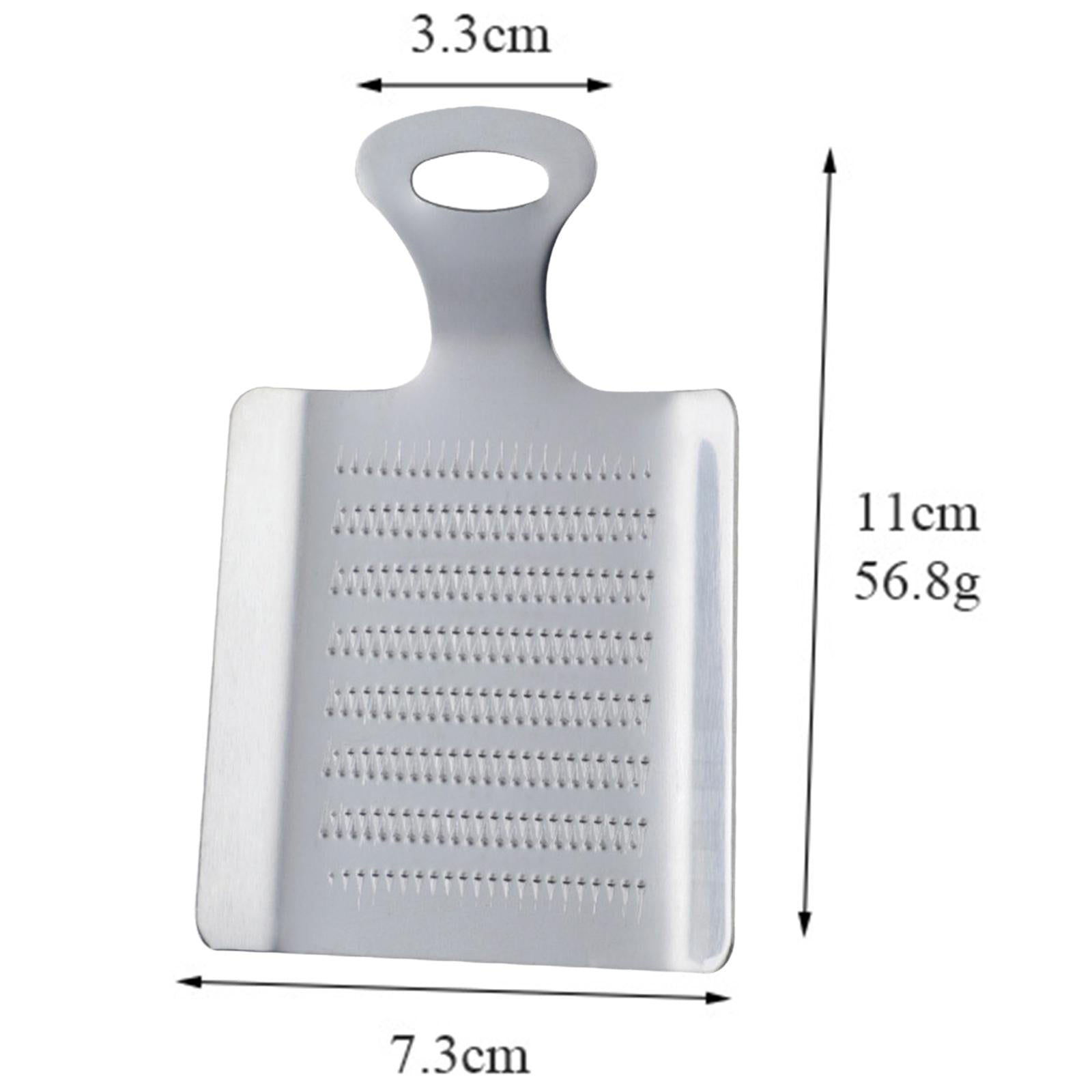 4xGinger Grater Crusher Durable Supplies for Green Onion Kitchen Vegetables Argent