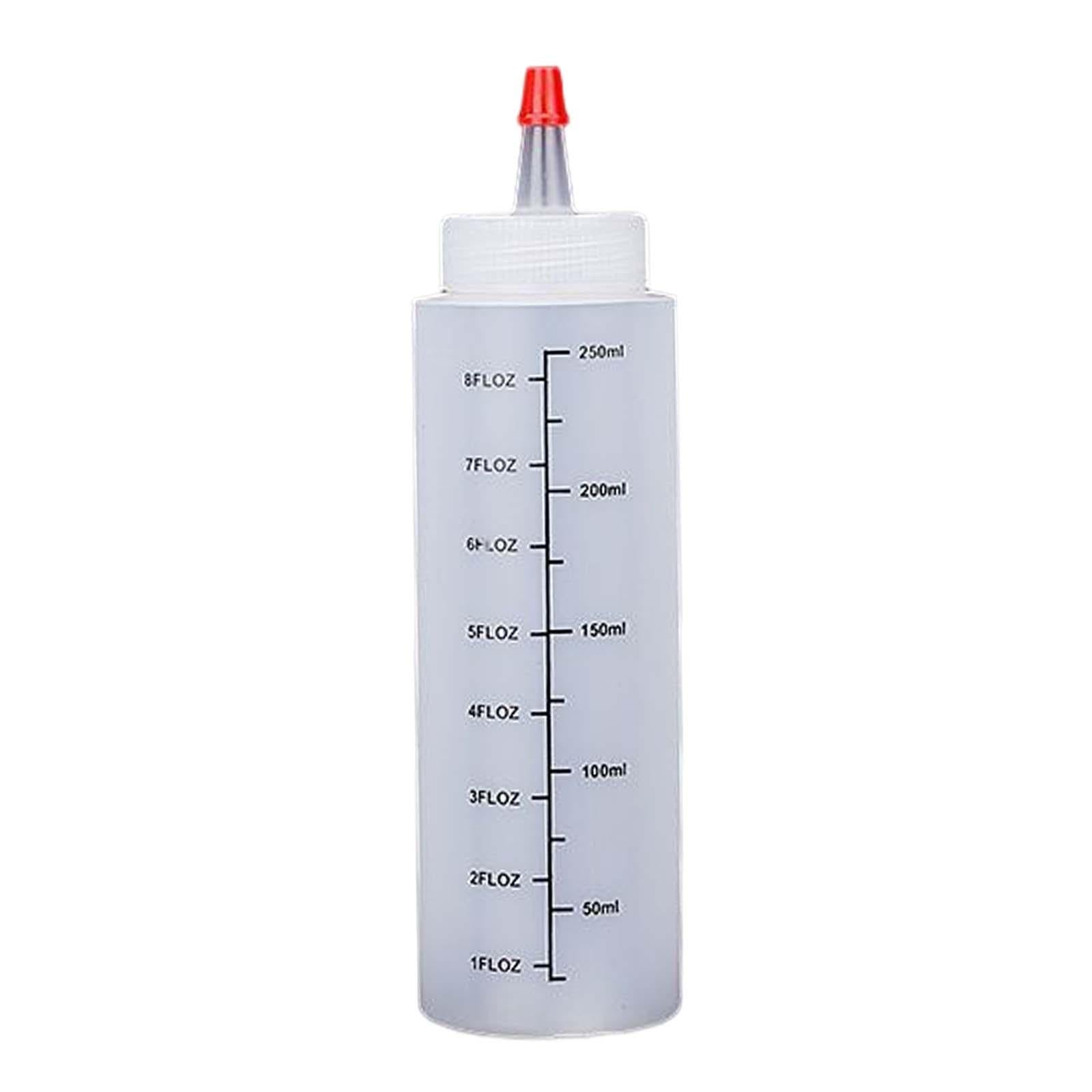 4xSalad Dressing Bottle Leakproof Ketchup Dispenser for home 250ml