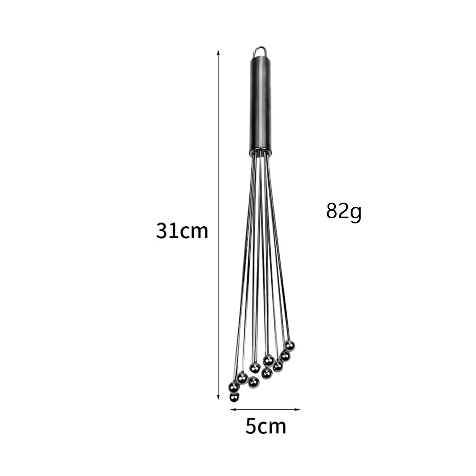 2xEgg Beater Manual Mixer Whisk Egg Whisk Multifunctional Kitchen Gadgets style A
