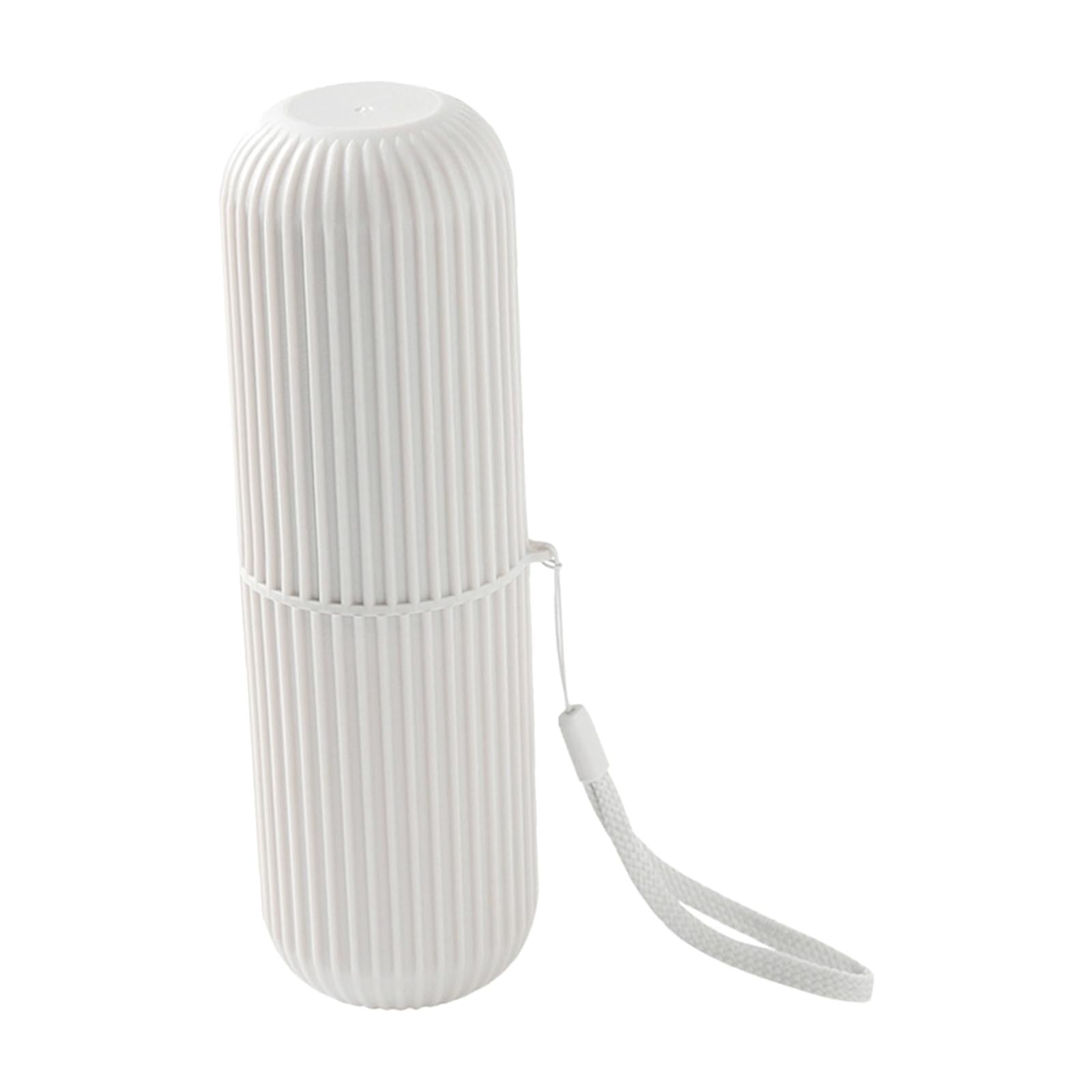 3xBusiness Trips Wash Cup Holder Dustproof for School Outdoor Family Daily Use white