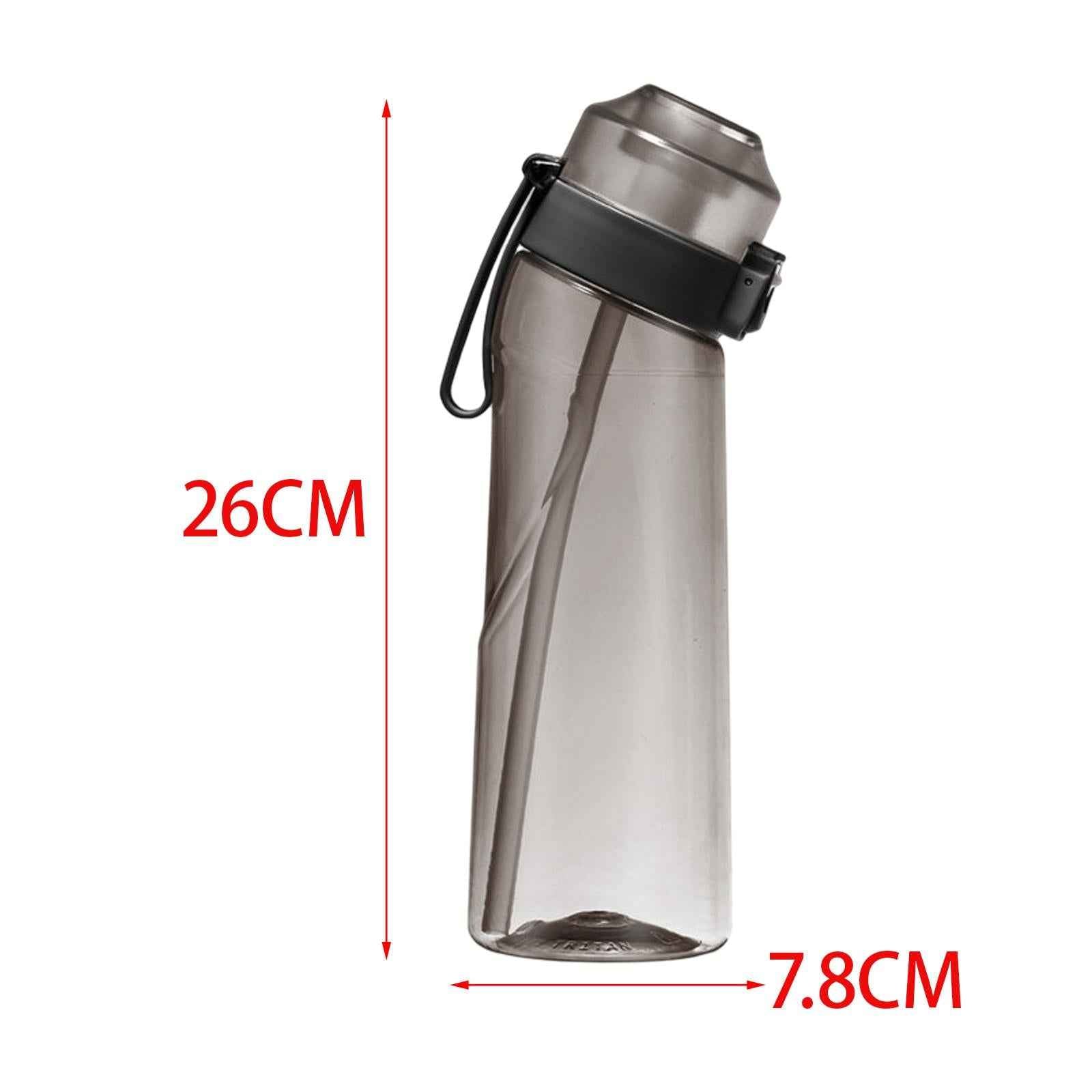 Fitness Bottle Leakproof Water Jug for Running Exercise Workout Black