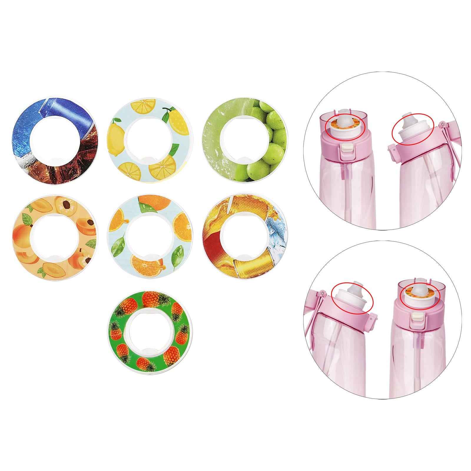 Water Cup Flavor pod Reusable Fruit Fragrance Bottle pod for Fitness Cola Flavor