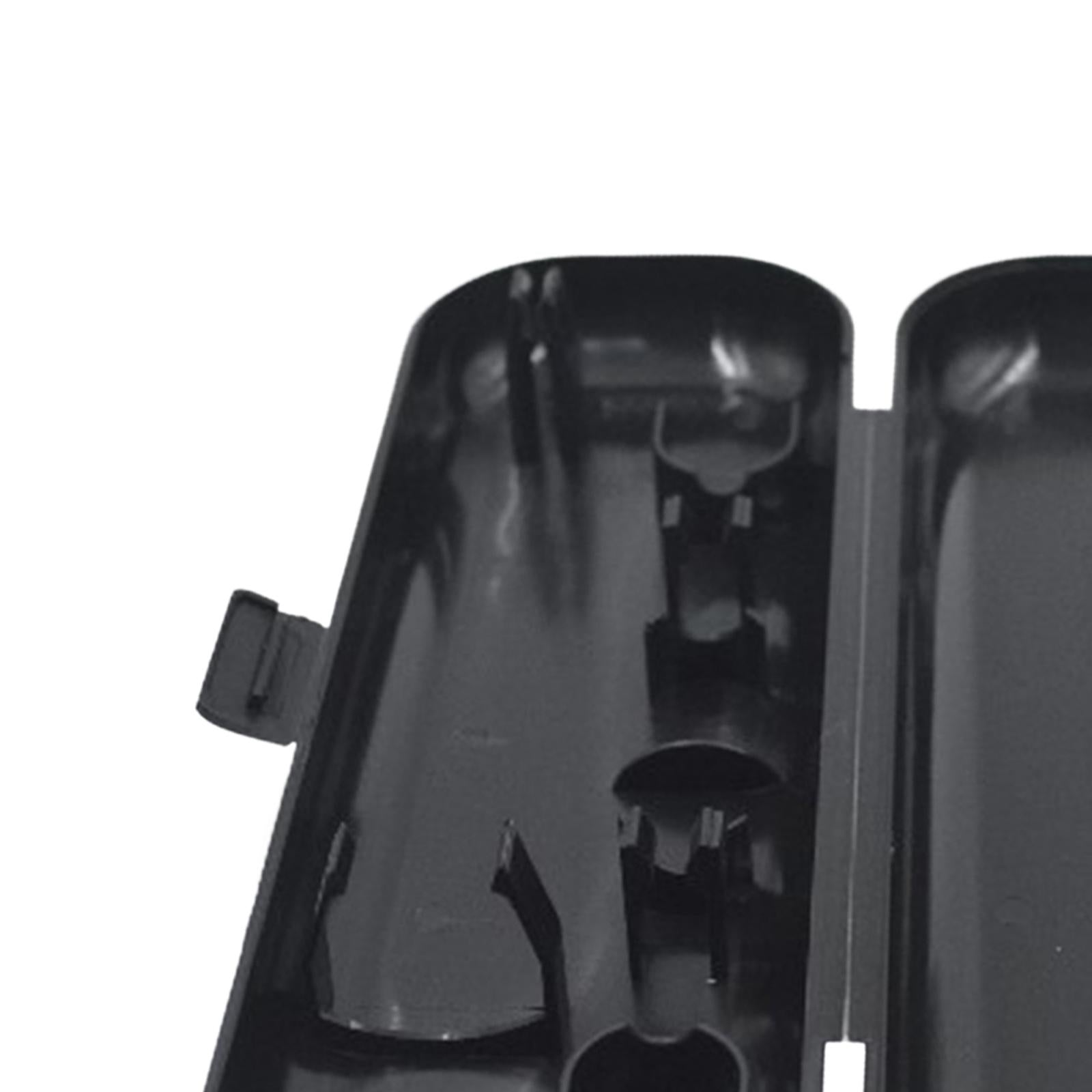 3xToothbrush Travel Case Protective Cover Compact Portable Holder for Bathroom Black