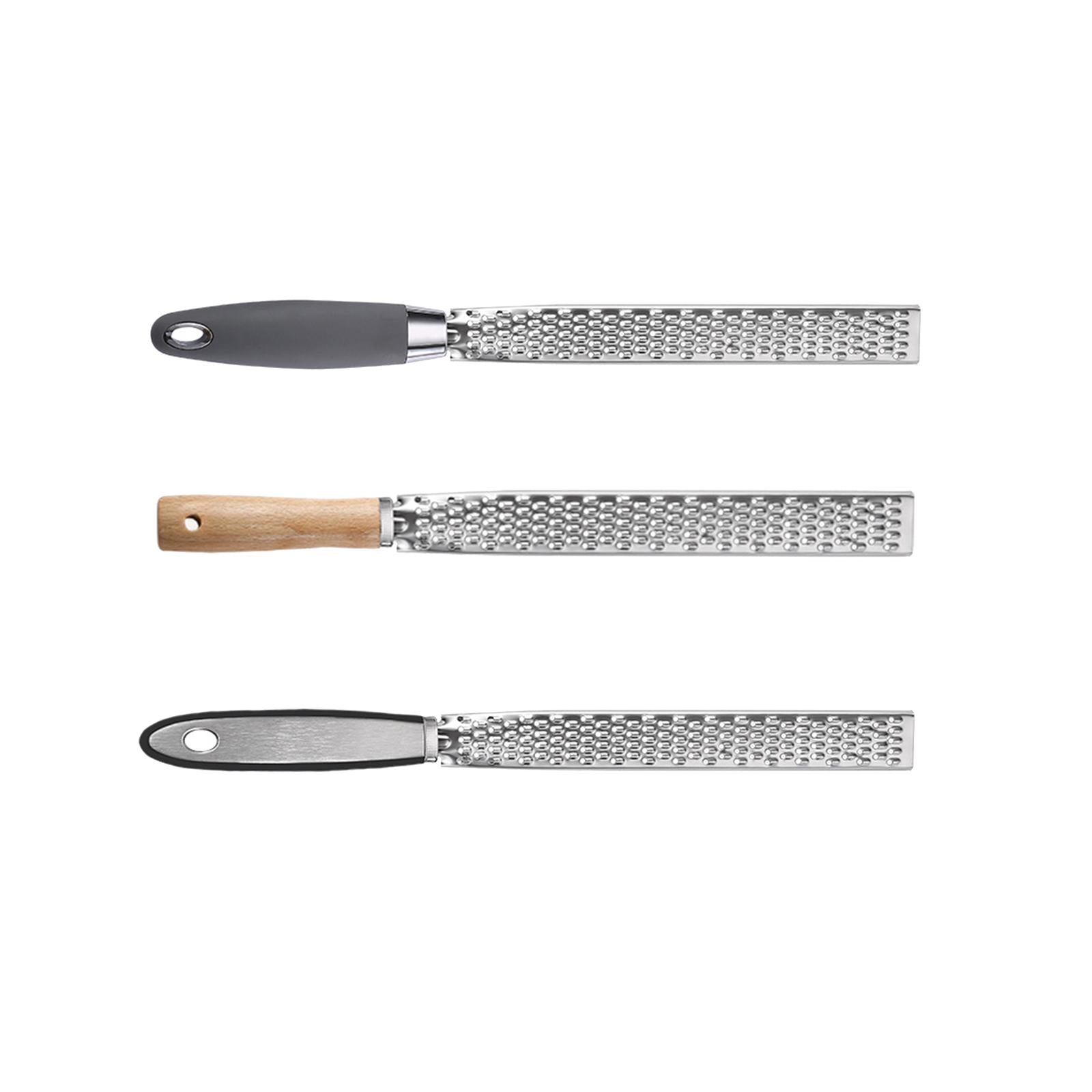 2xKitchen Grater Orange Zester Safe Zester Grater for Cucumber Potatoes Onions Plastic Handle