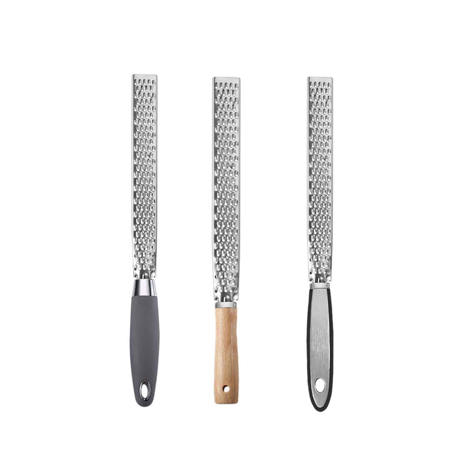 2xKitchen Grater Orange Zester Safe Zester Grater for Cucumber Potatoes Onions Plastic Handle