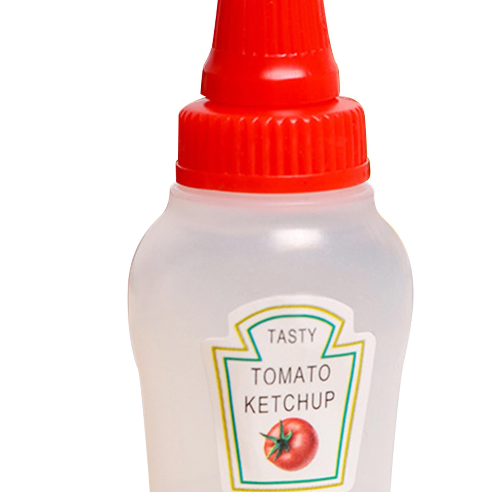 3xMini Tomato Ketchup Bottle Containers Bottle for Kitchen BBQ Outdoor ketchup