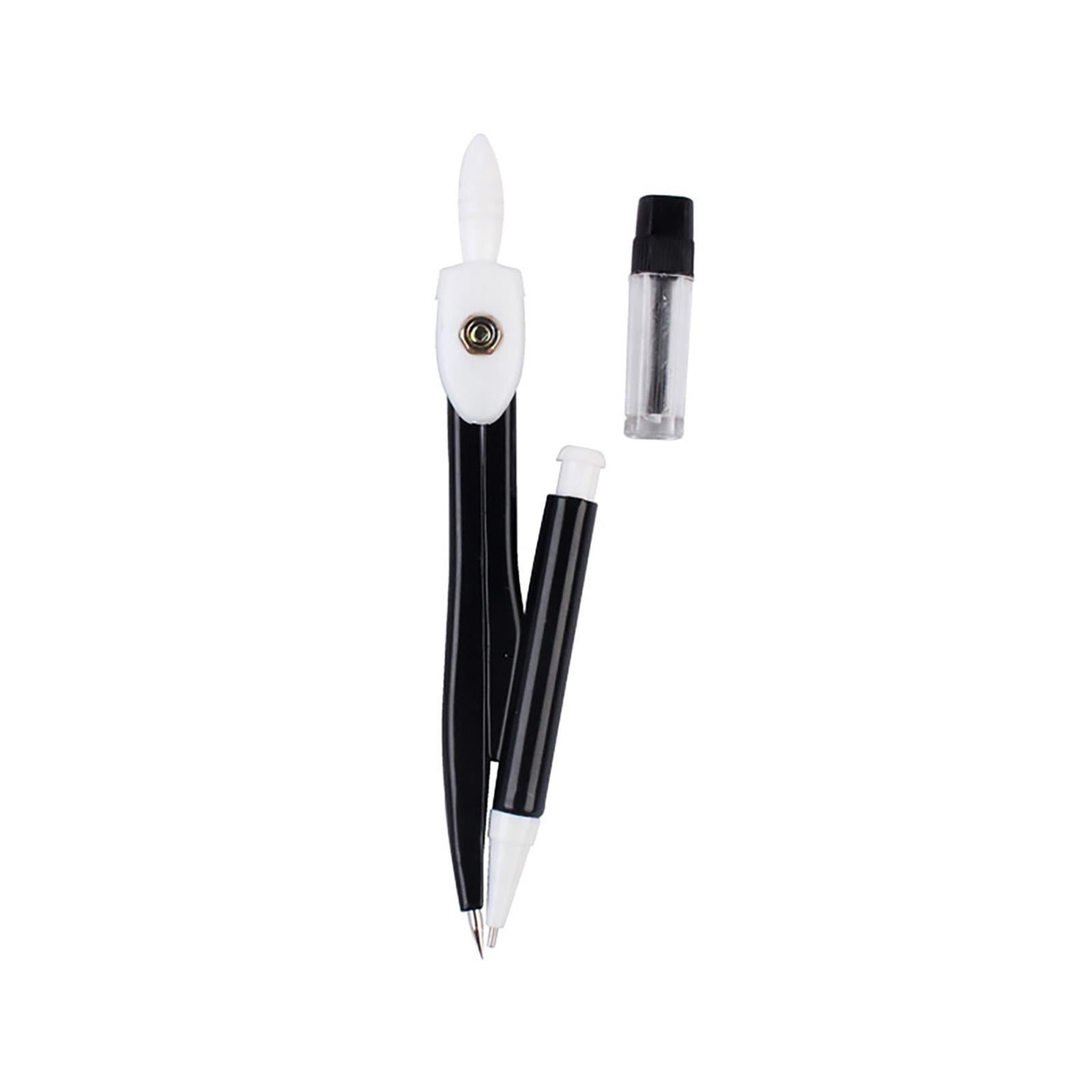 3xDrawing Compass Professional Draw Circle Tool for Geometry Teachers Learning Black