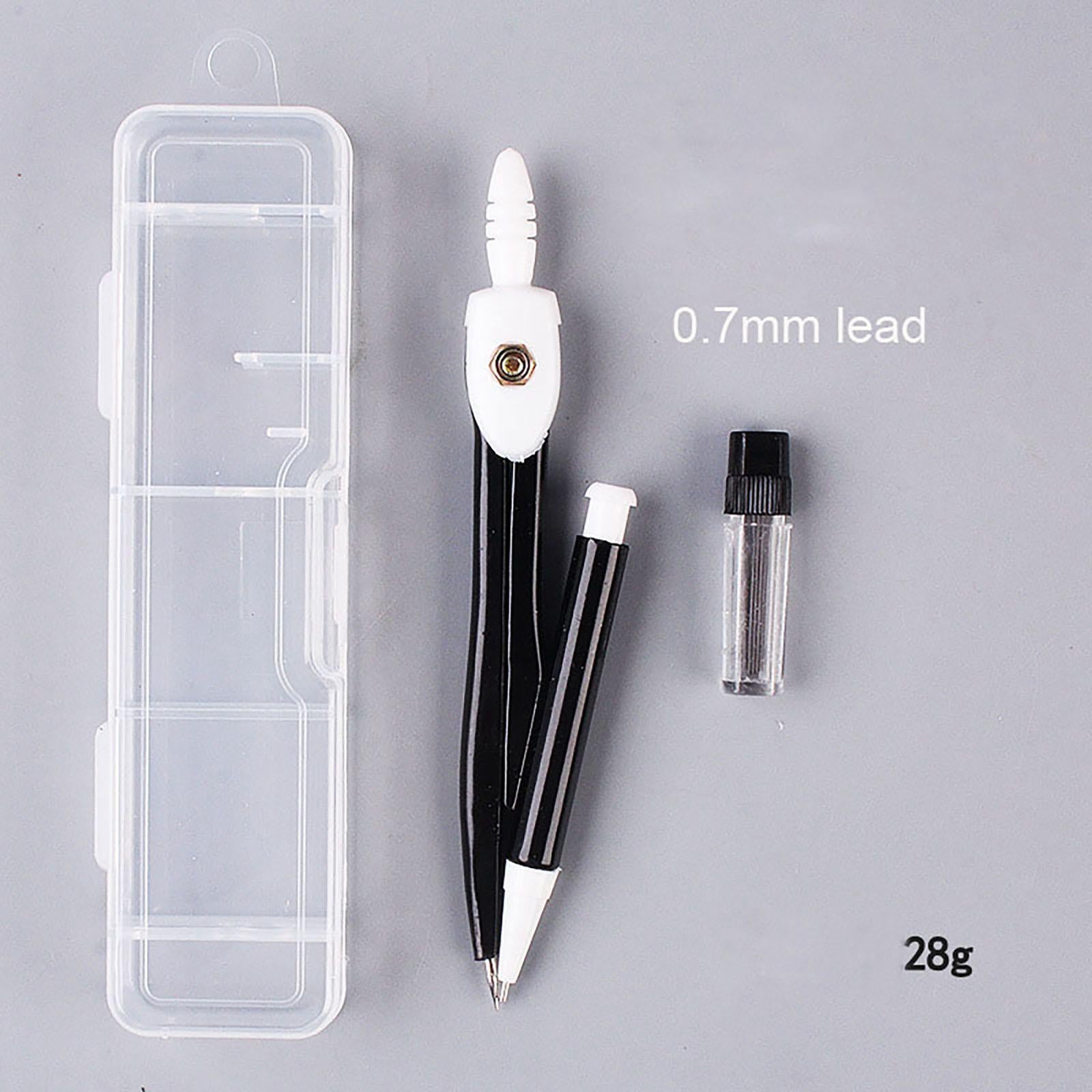 3xDrawing Compass Professional Draw Circle Tool for Geometry Teachers Learning Black