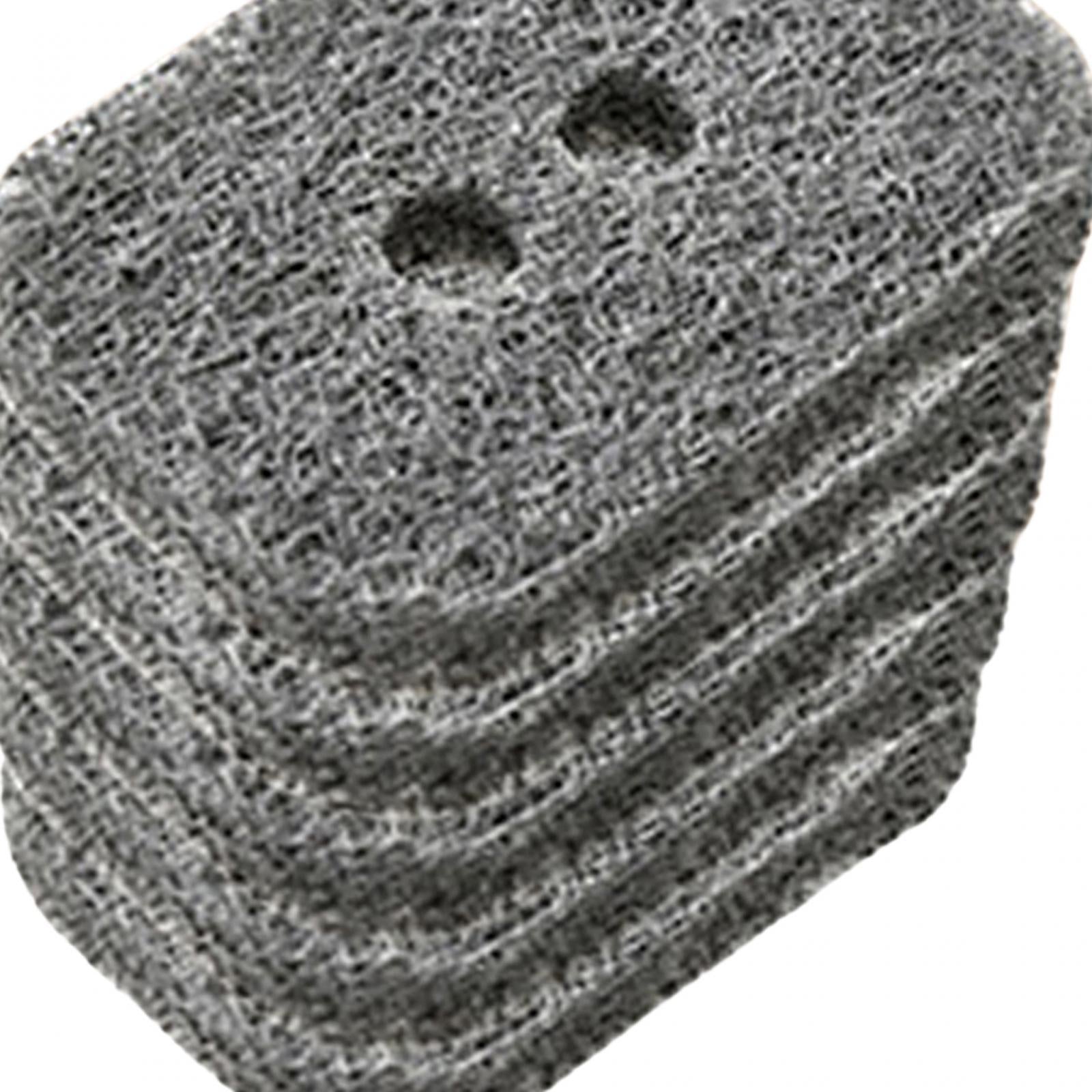 3x5x Disposable Brush Head Durable 5x7cm Multipurpose Kitchen Clean Brush Head gray