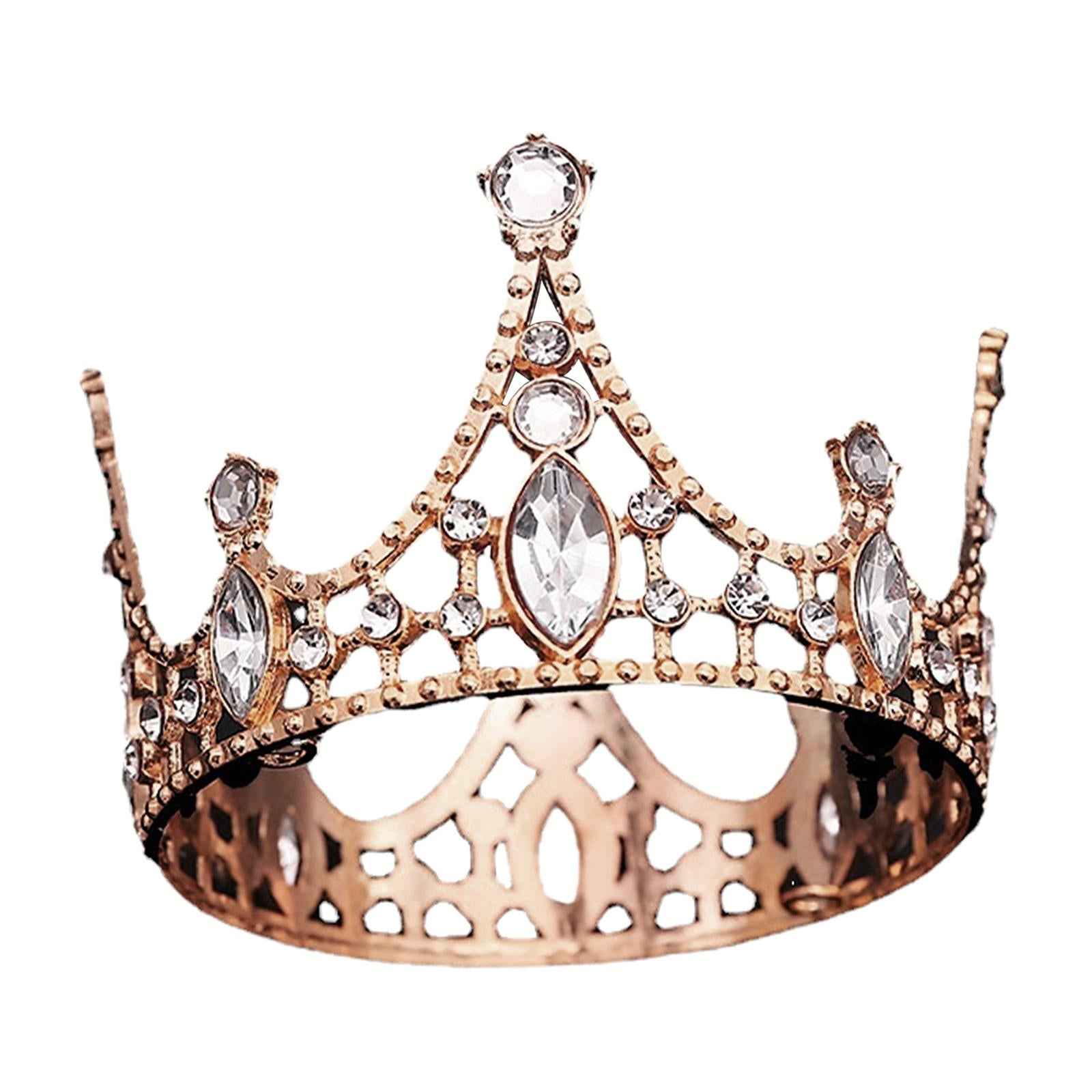 Hairband Tiaras Modern Tiaras Headpieces for Themed Parties Wedding Birthday rose gold