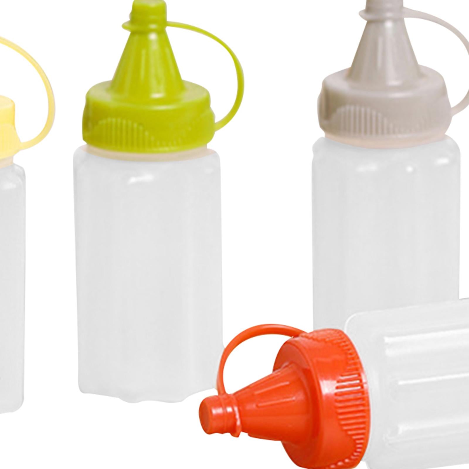 2xHoney Bottles Storage Empty Mini Tomato Ketchup Bottle for Home BBQ Utensils style G