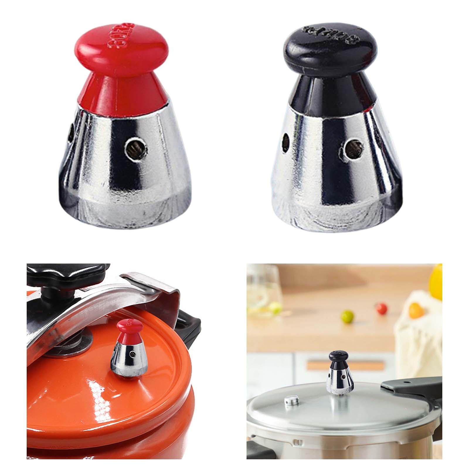 2xPressure Cooker Jigger Pressure Pressure Cooker Accessories for Pot red