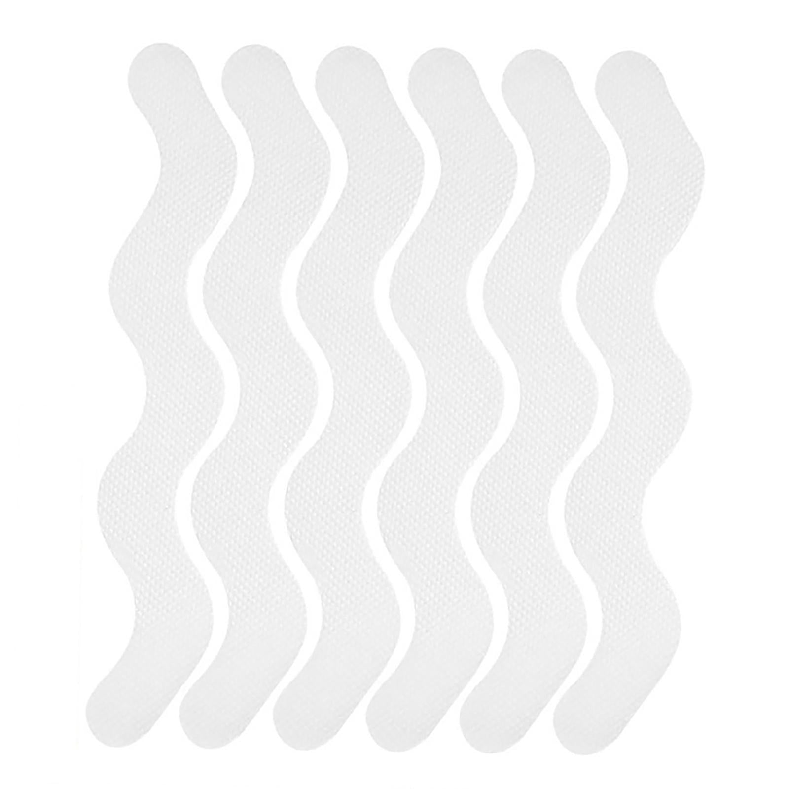 4x6x Shower Stickers Floor Treads Nonslip Decals for Bathroom Bath Tub Ladders