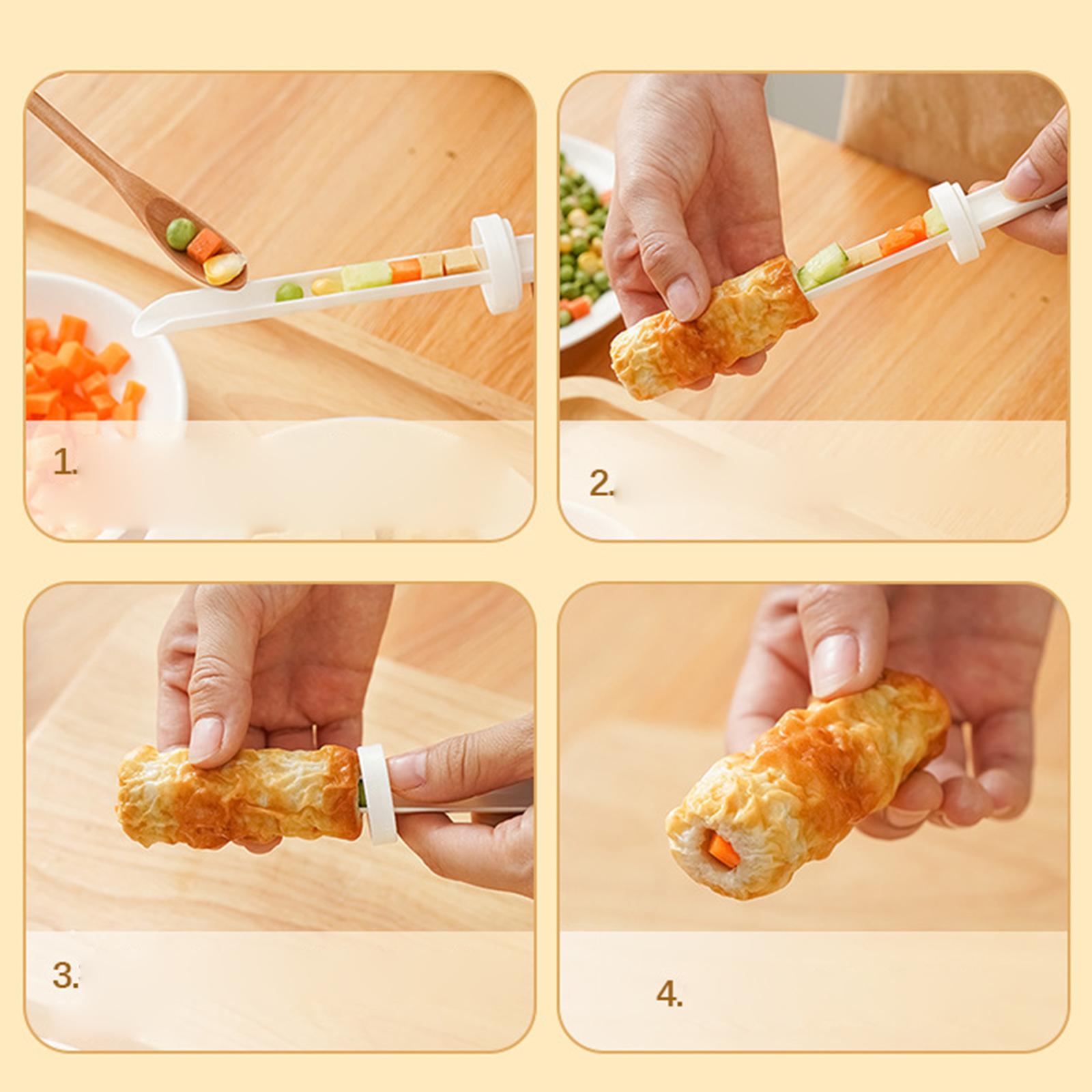 2xVegetable Filling Corer Kitchen Accessories Sausage Vegetables Fillings Corer