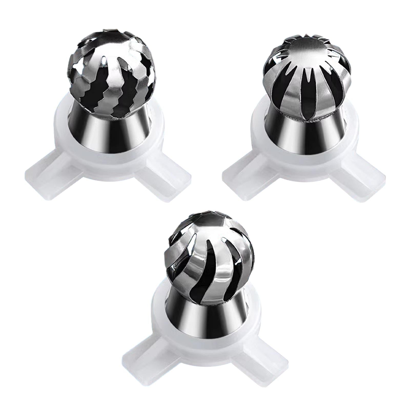 3xIce Cream Machines Spout Portable Sturdy Replaceable Ice Cream Machines Nozzle A